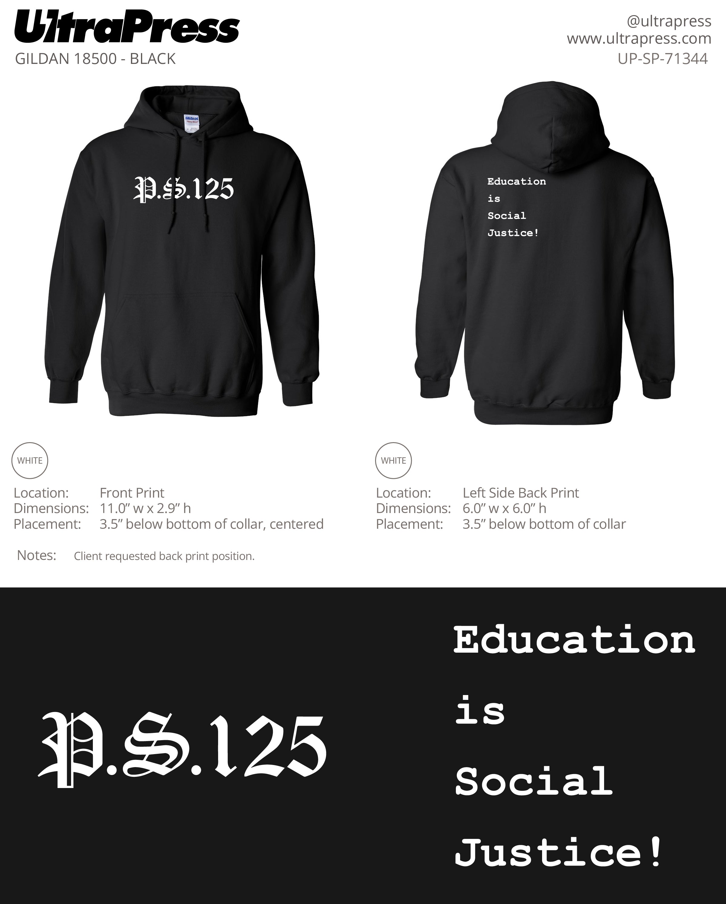 UP-SP-71344 P.S 125 - Sam Richardson 50 Pieces Package (Bulk)