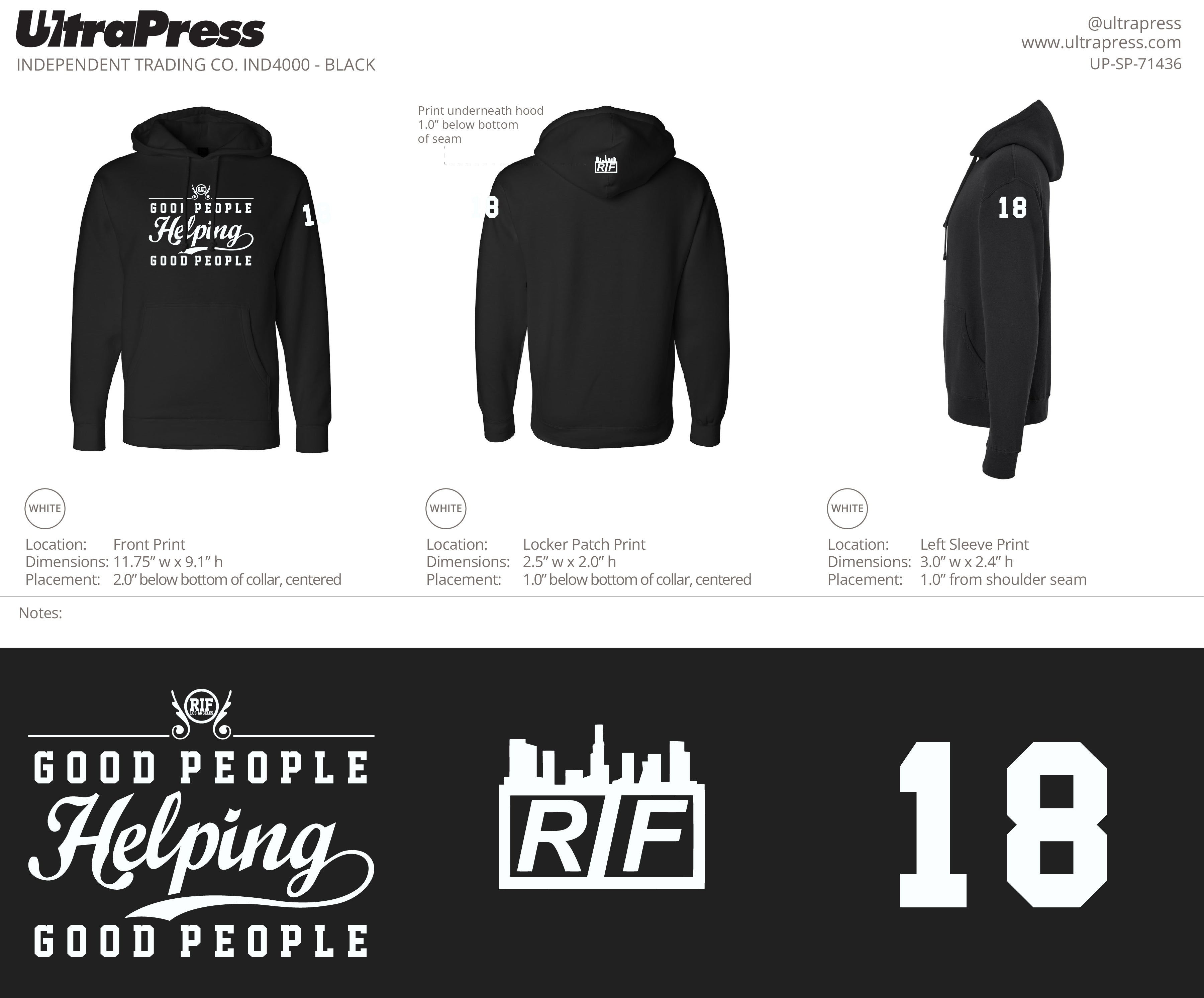 UP-SP-71436 Good People Helping Good People 72 Min Qty (Bulk)