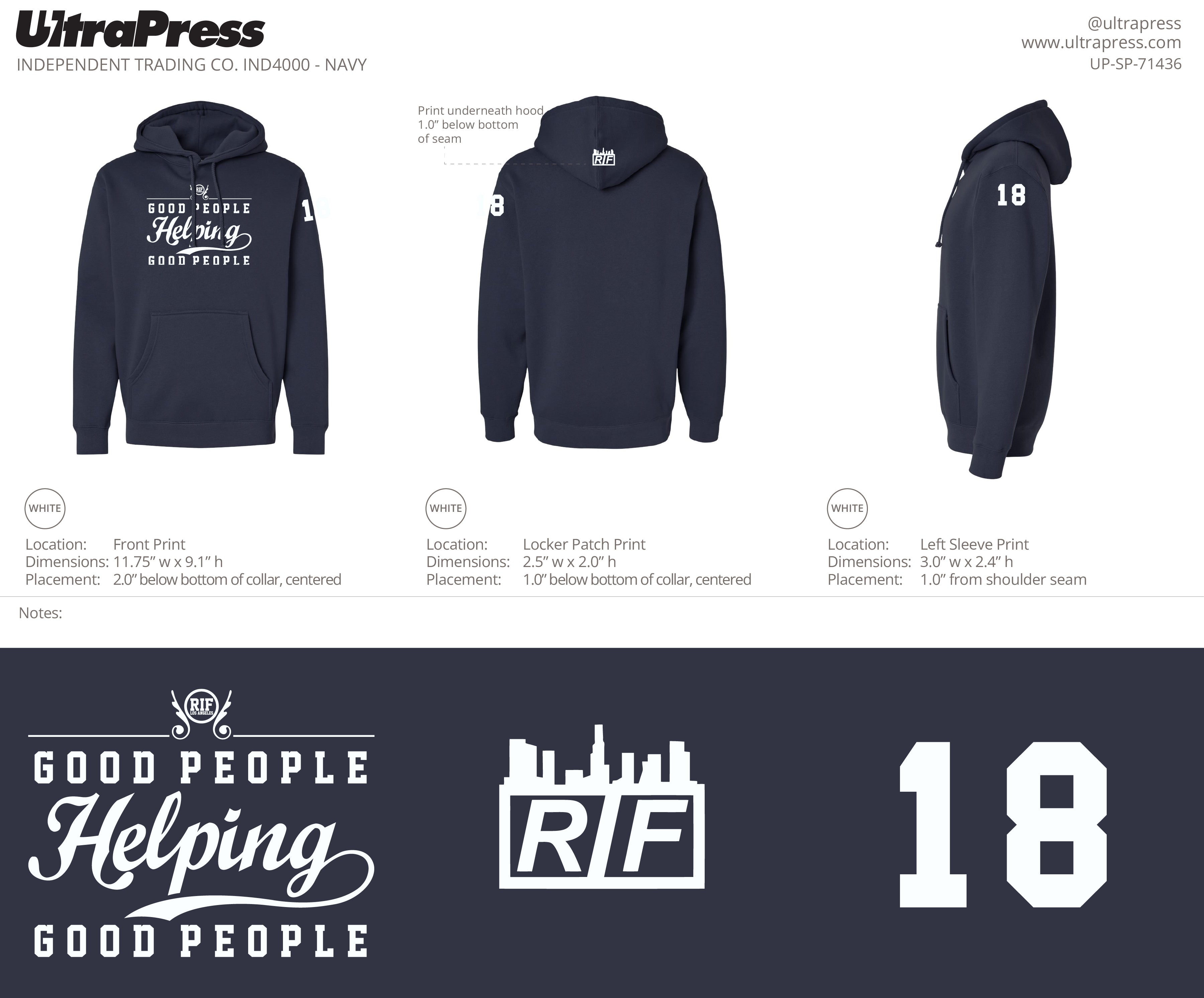 UP-SP-71436 Good People Helping Good People 72 Min Qty (Bulk)