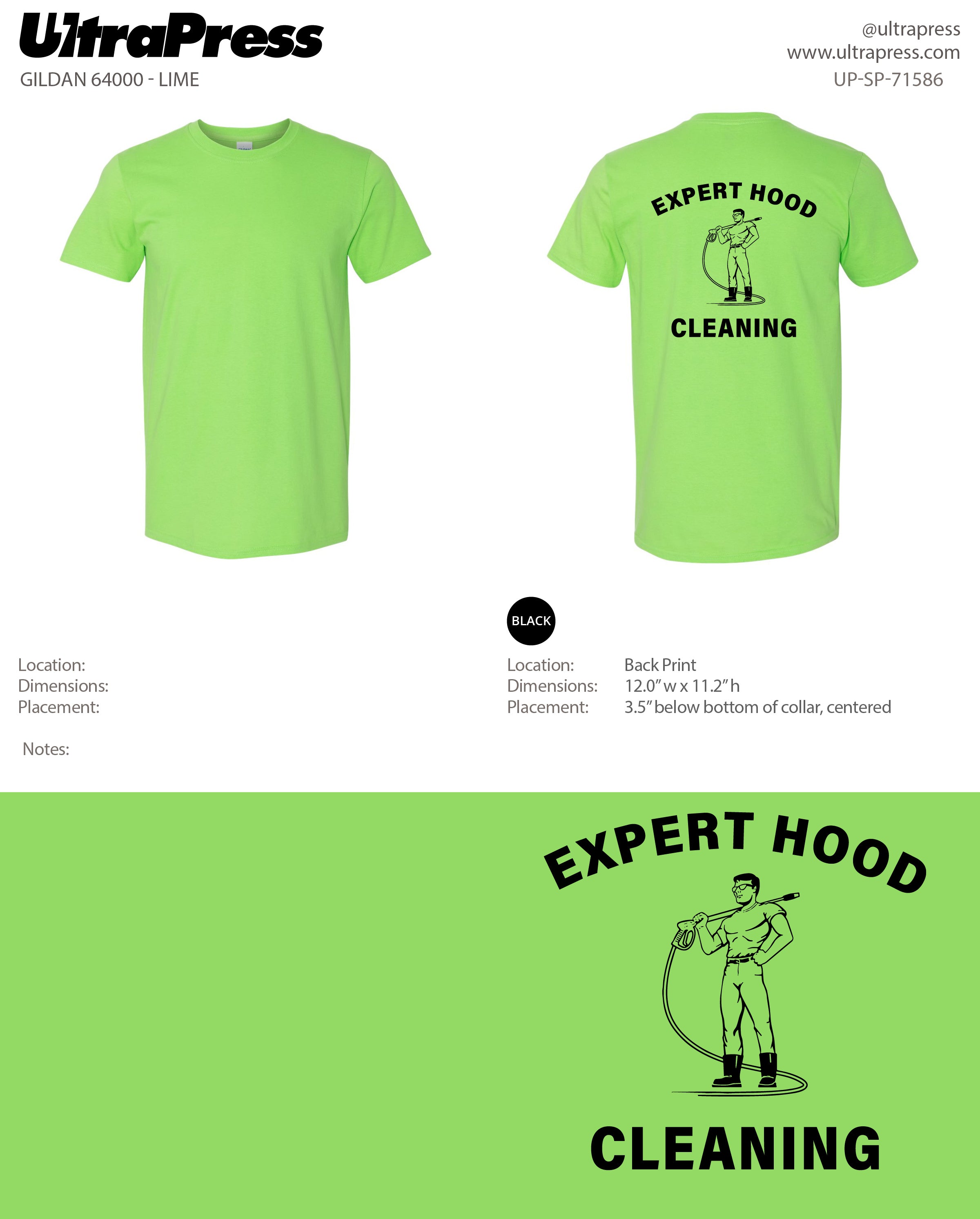 UP-SP-71586 Expert Hood Cleaning - Keith 100 Pieces Package (Bulk)