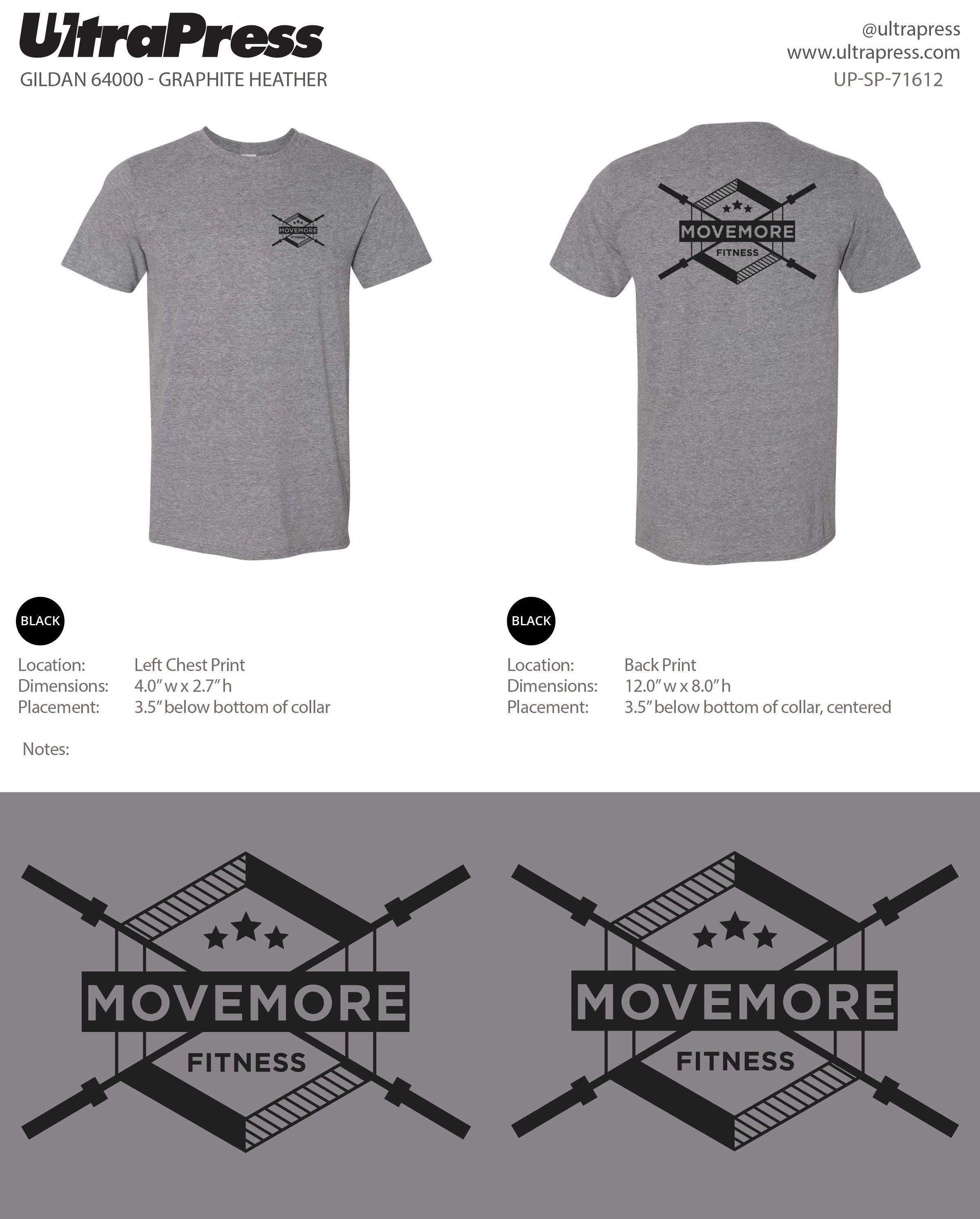 UP-SP-71612 Movemore Fitness - Matt Harlfinger 100 Pieces Package (Bulk)