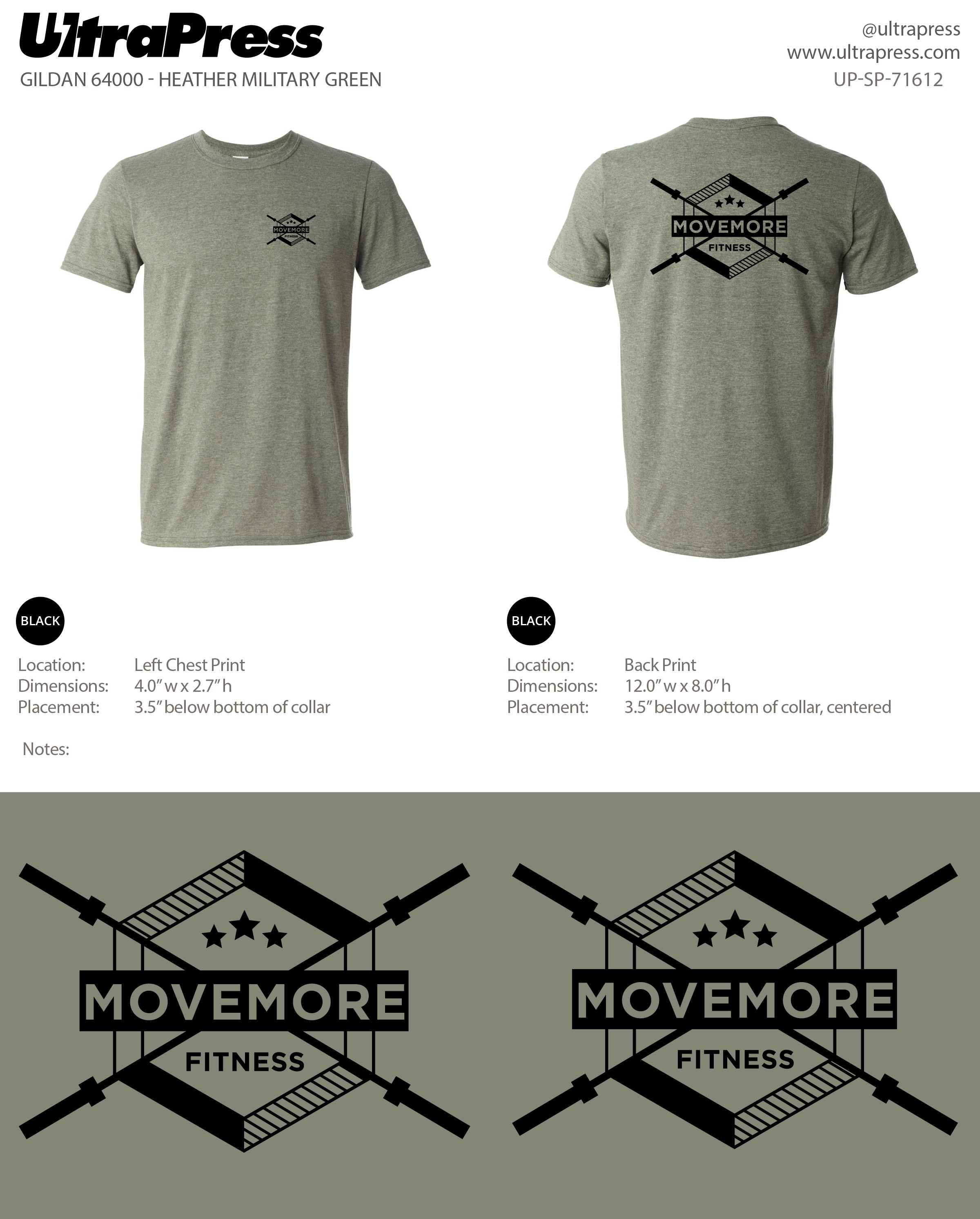 UP-SP-71612 Movemore Fitness - Matt Harlfinger 100 Pieces Package (Bulk)