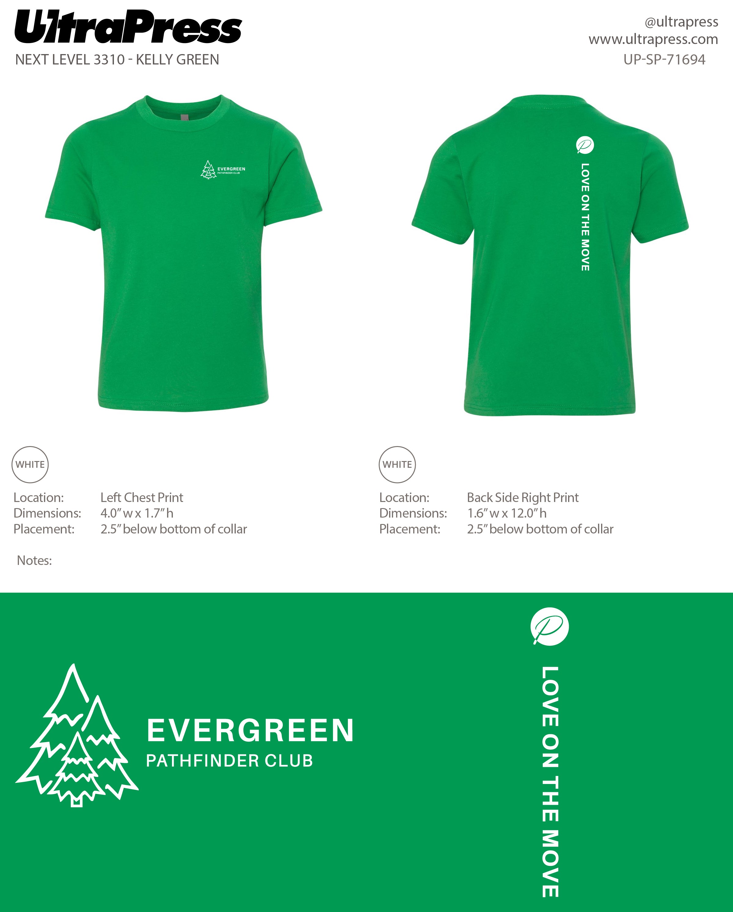 UP-SP-71694 Evergreen Pathfinder Club - Errol Prentice 95 Min Qty (Bulk)