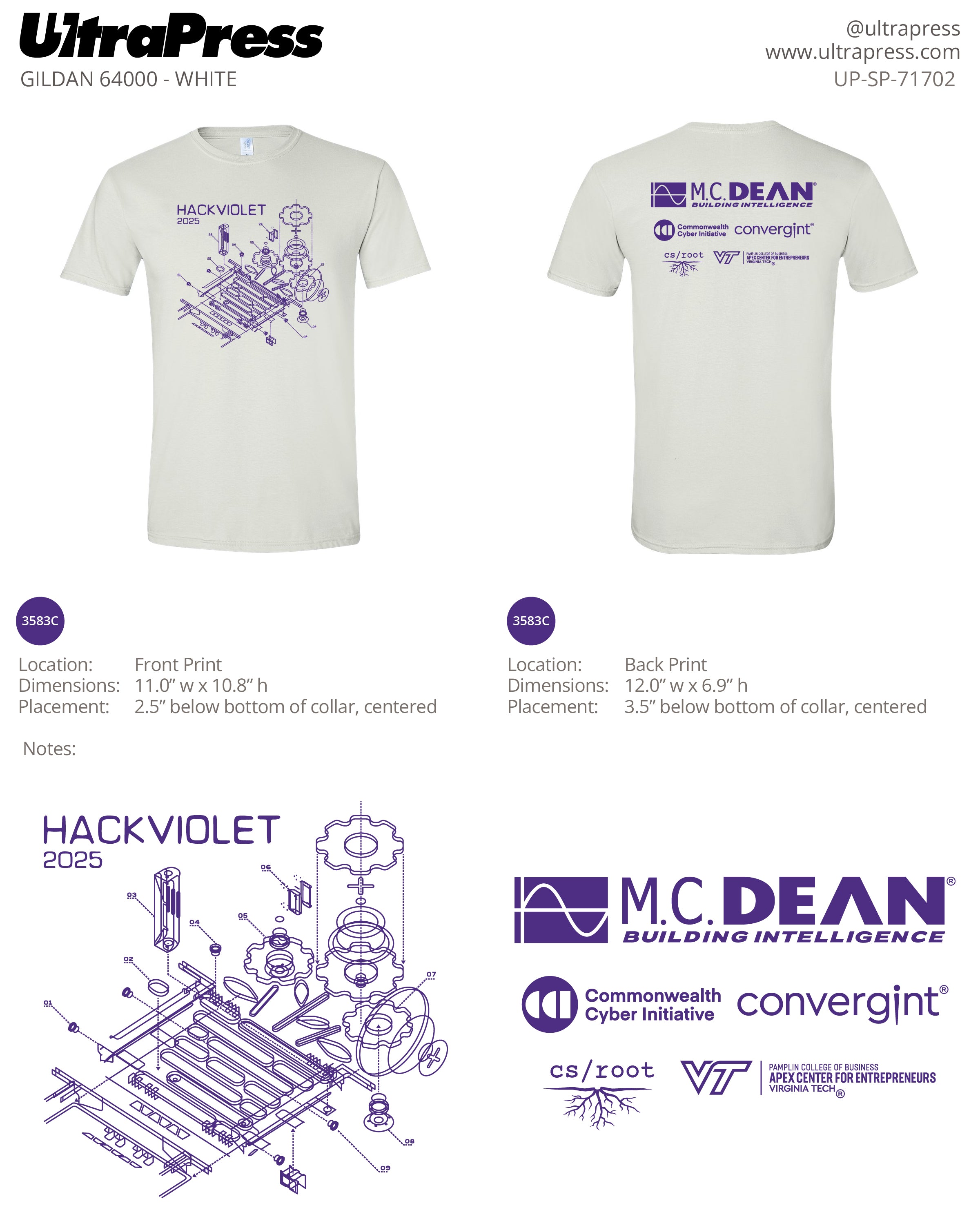 UP-SP-71702 Hackviolet 2025 - Jessica May 100 Pieces Package (Bulk)