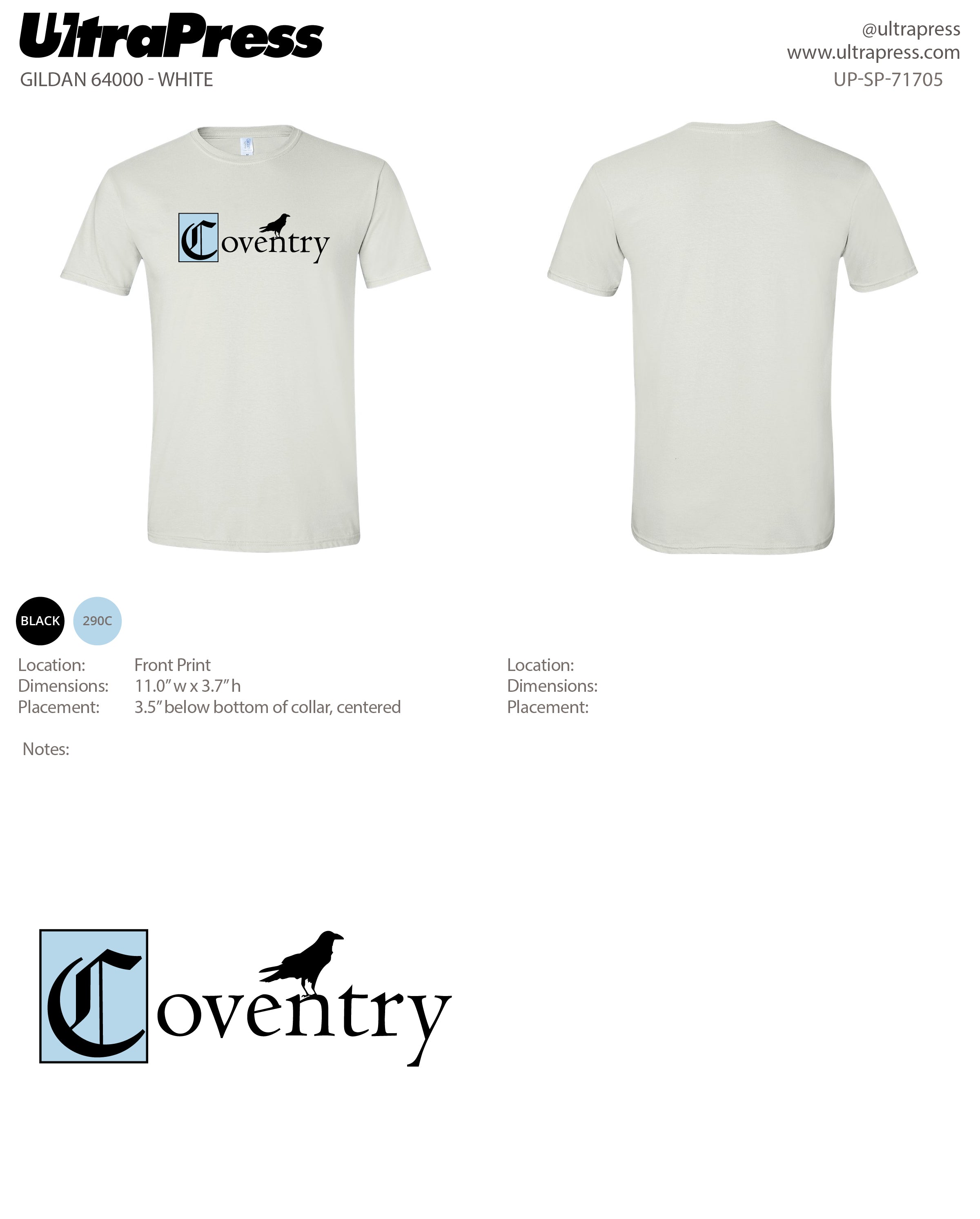 UP-SP-71705 Coventry - Janice Florea 100 Pieces Package (Bulk)