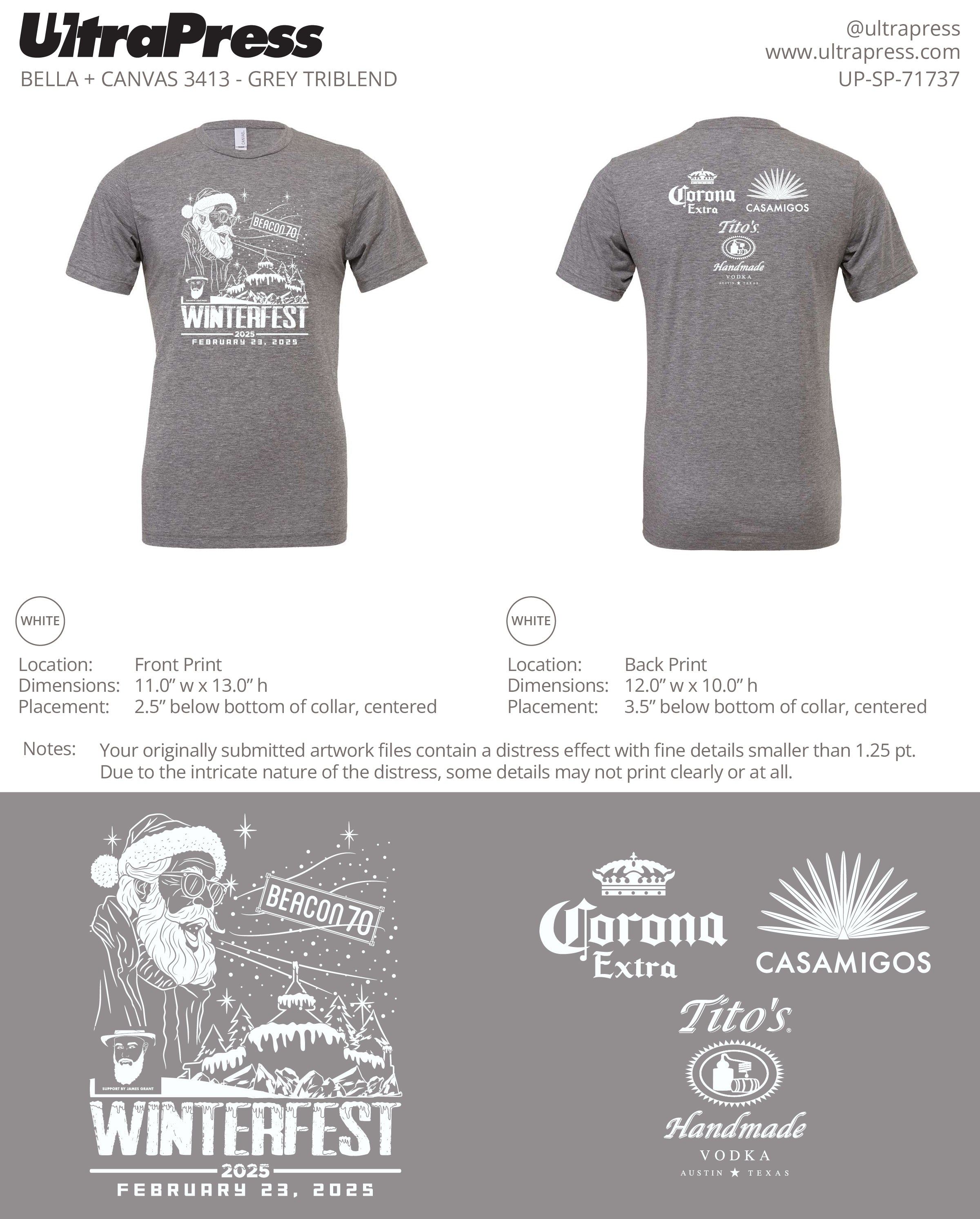 UP-SP-71737 Old Man Winter Beacon 70 - Vince 72 Min Qty (Bulk)