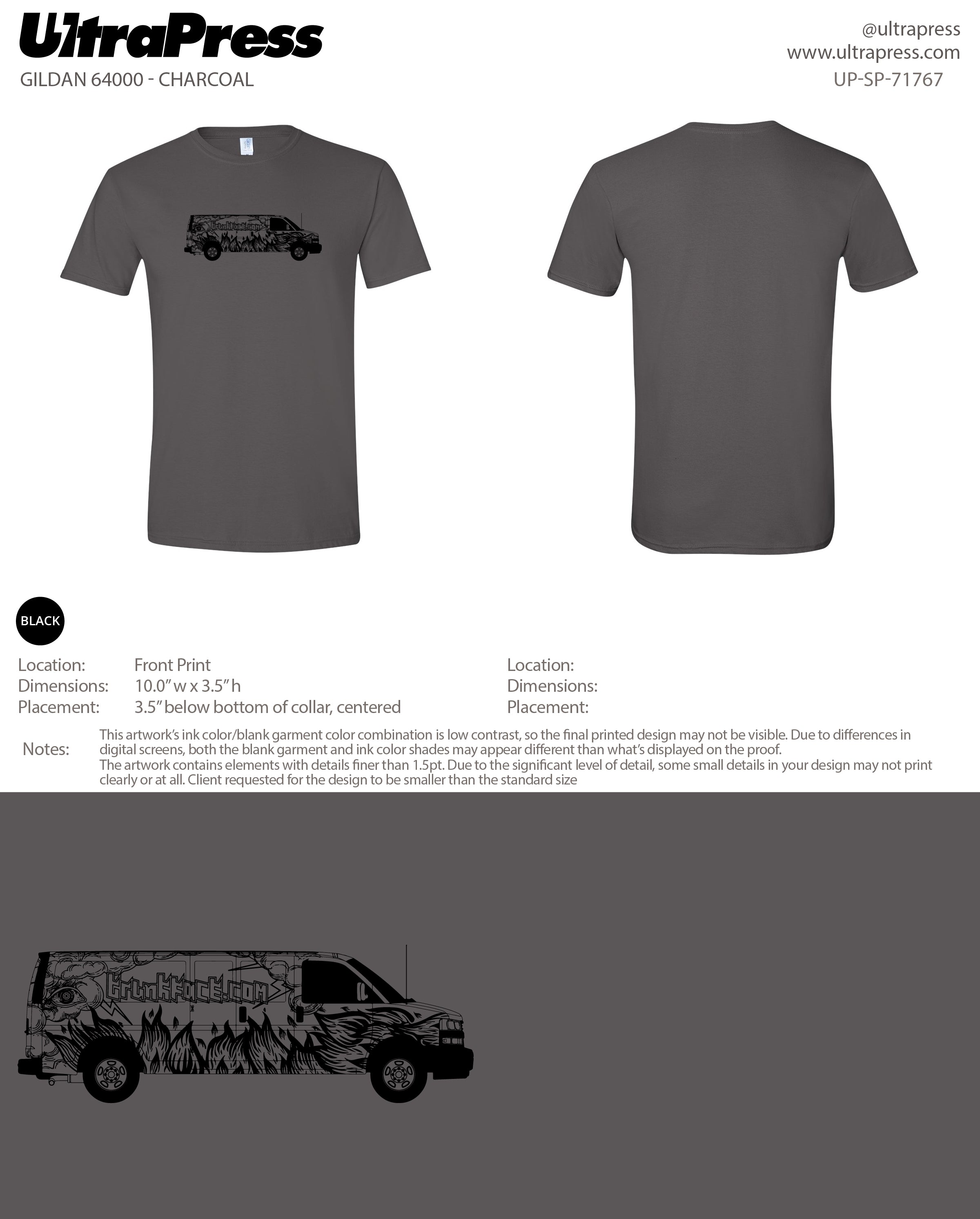 UP-SP-71767 Trunkface - Scott Bolger 100 Pieces Package (Bulk)