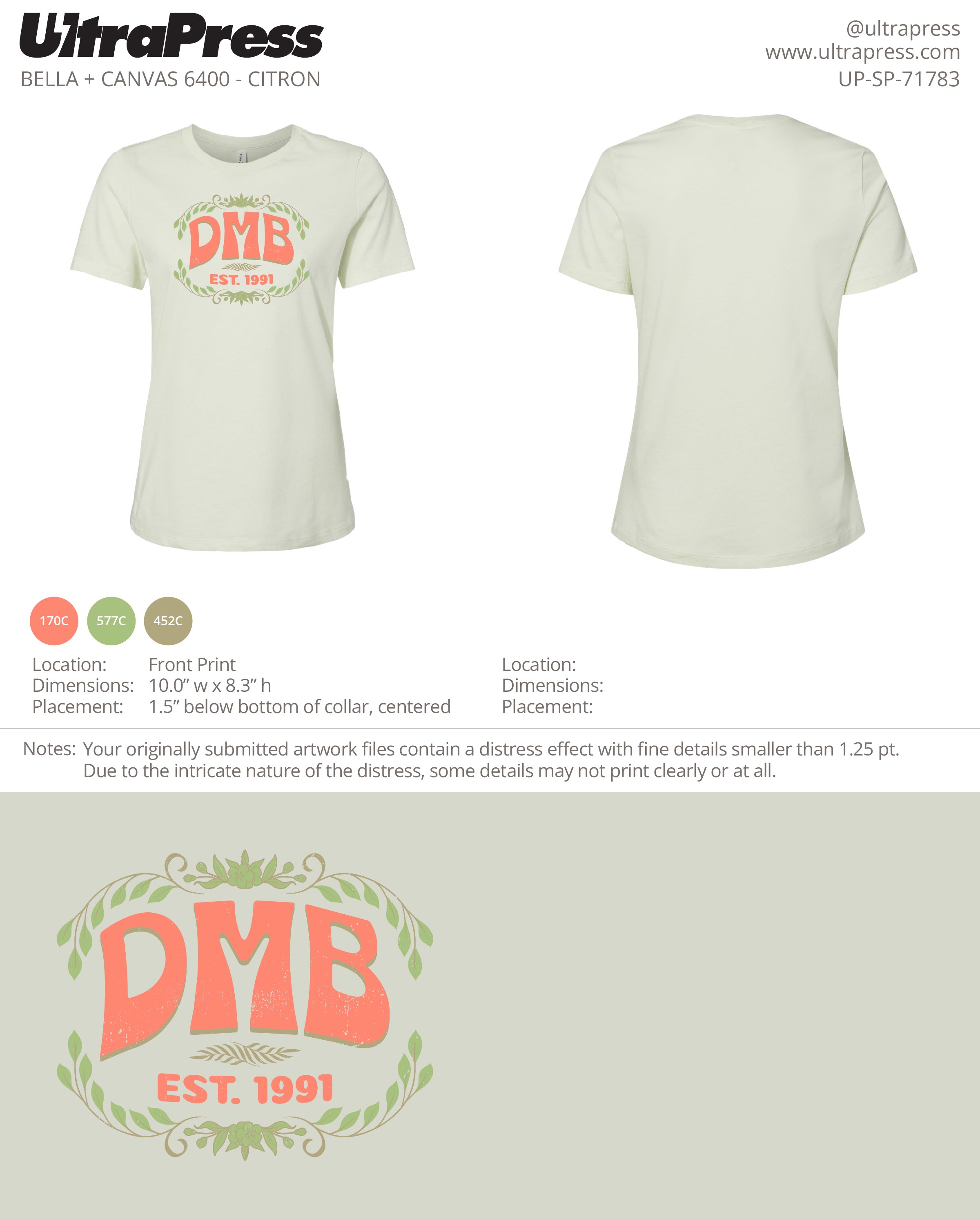 UP-SP-71783 DMB - Nathaniel Shoshan 144 Min Qty (Bulk + FB)