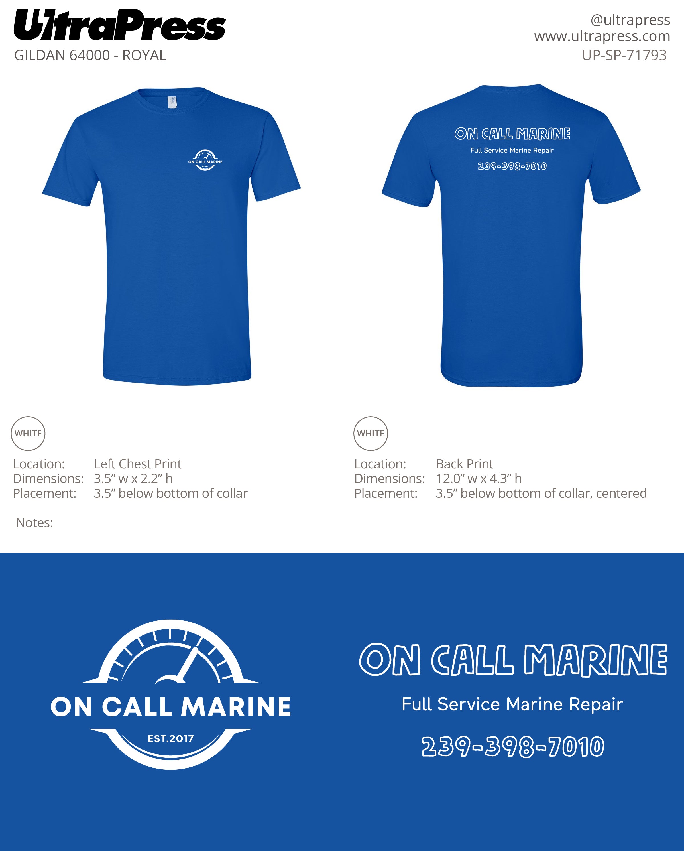 UP-SP-71793 On Call Marine - Dale Reynoso (Bulk)