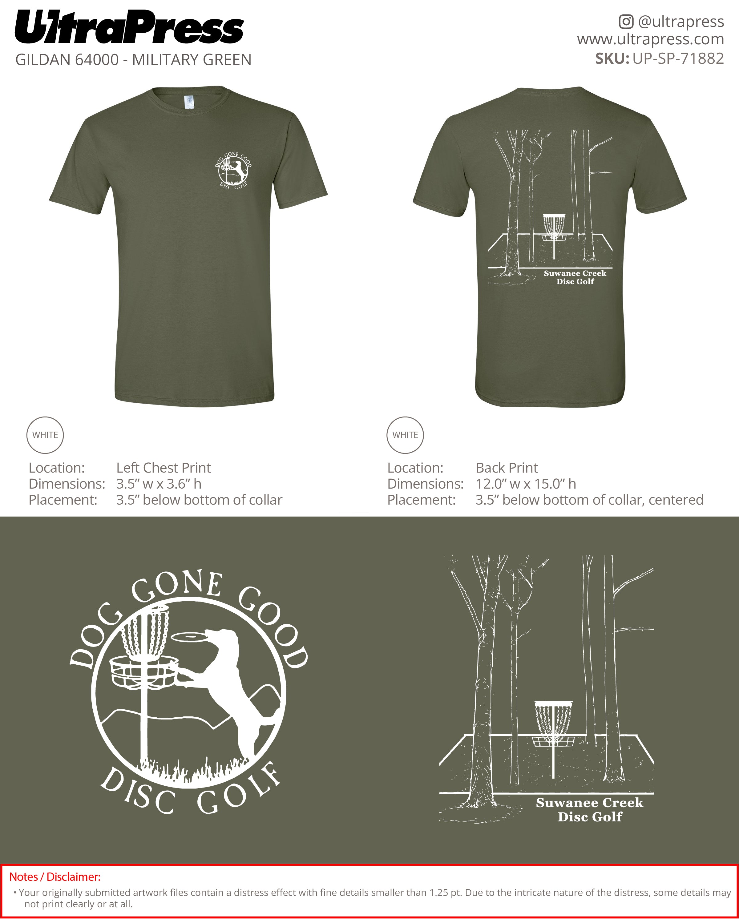 UP-SP-71882 Dog Gone Good - Lincoln Griffin 100 Pieces Package (Bulk)