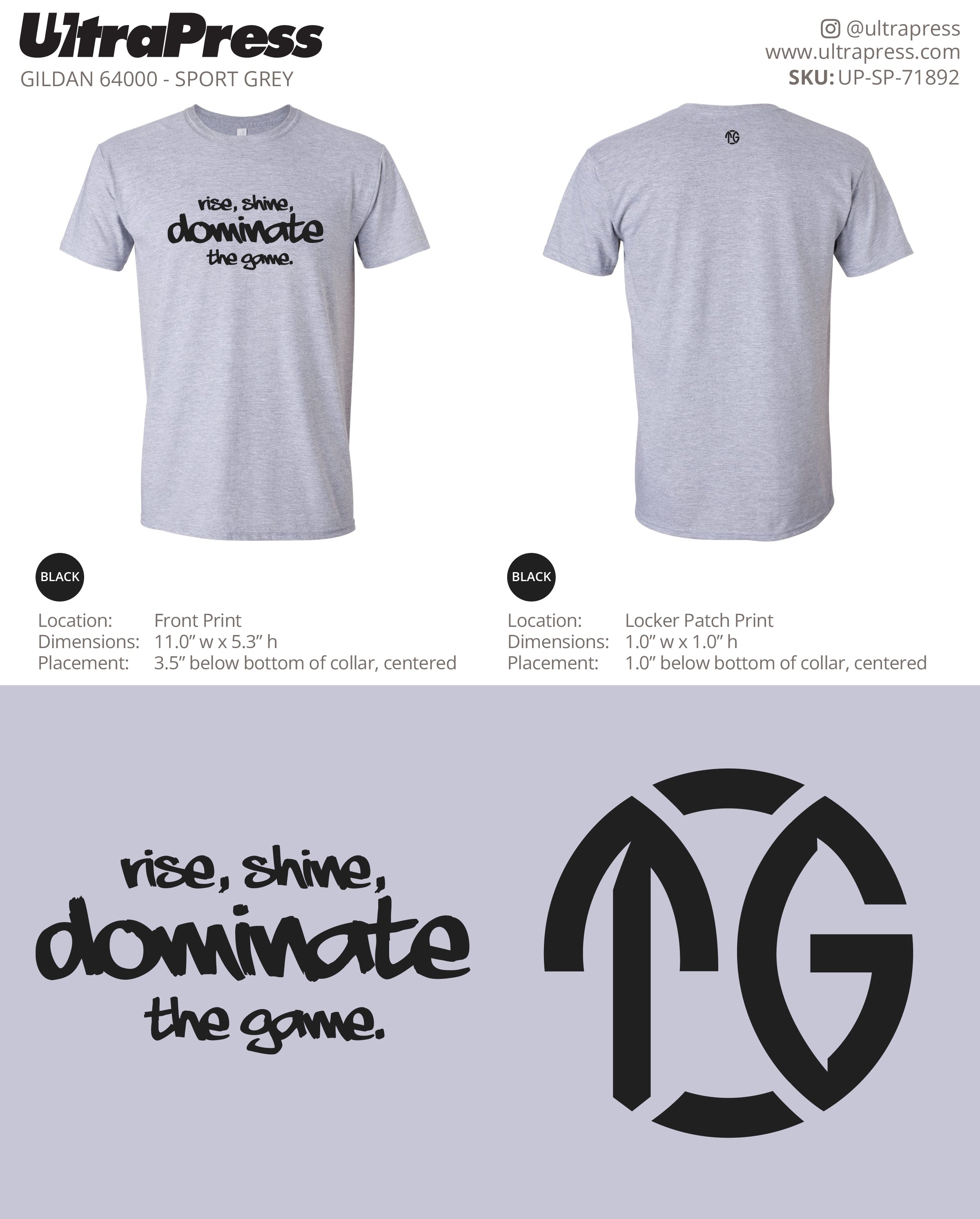 UP-SP-71892 Dominate The Game - Angela Harris 100 Pieces Package (Bulk)