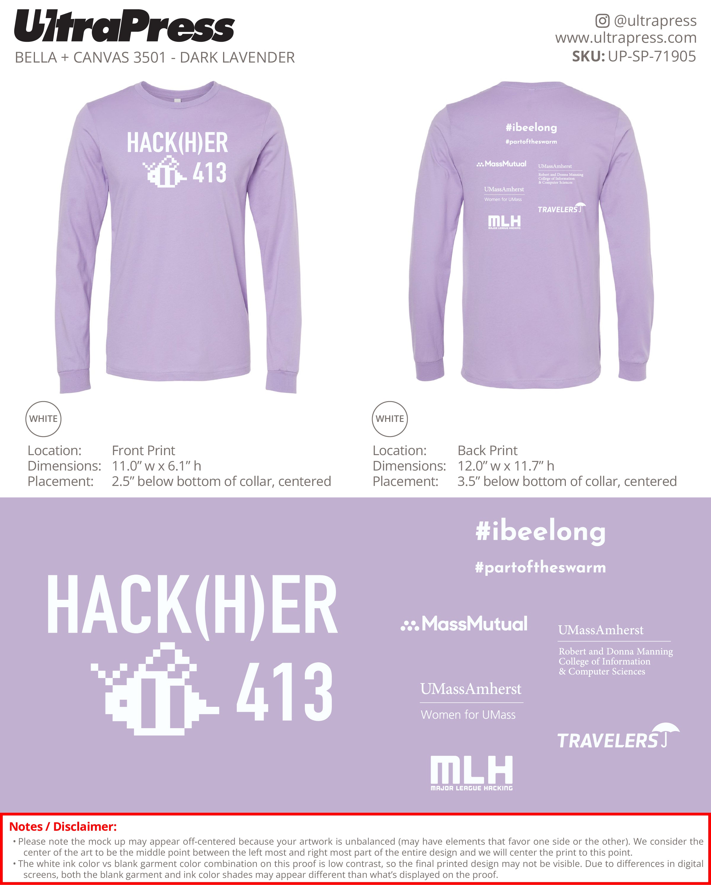 UP-SP-71905 Hackher 413 2025 (Participants) - Hanabel Mengistu 500 Min Qty (Bulk)