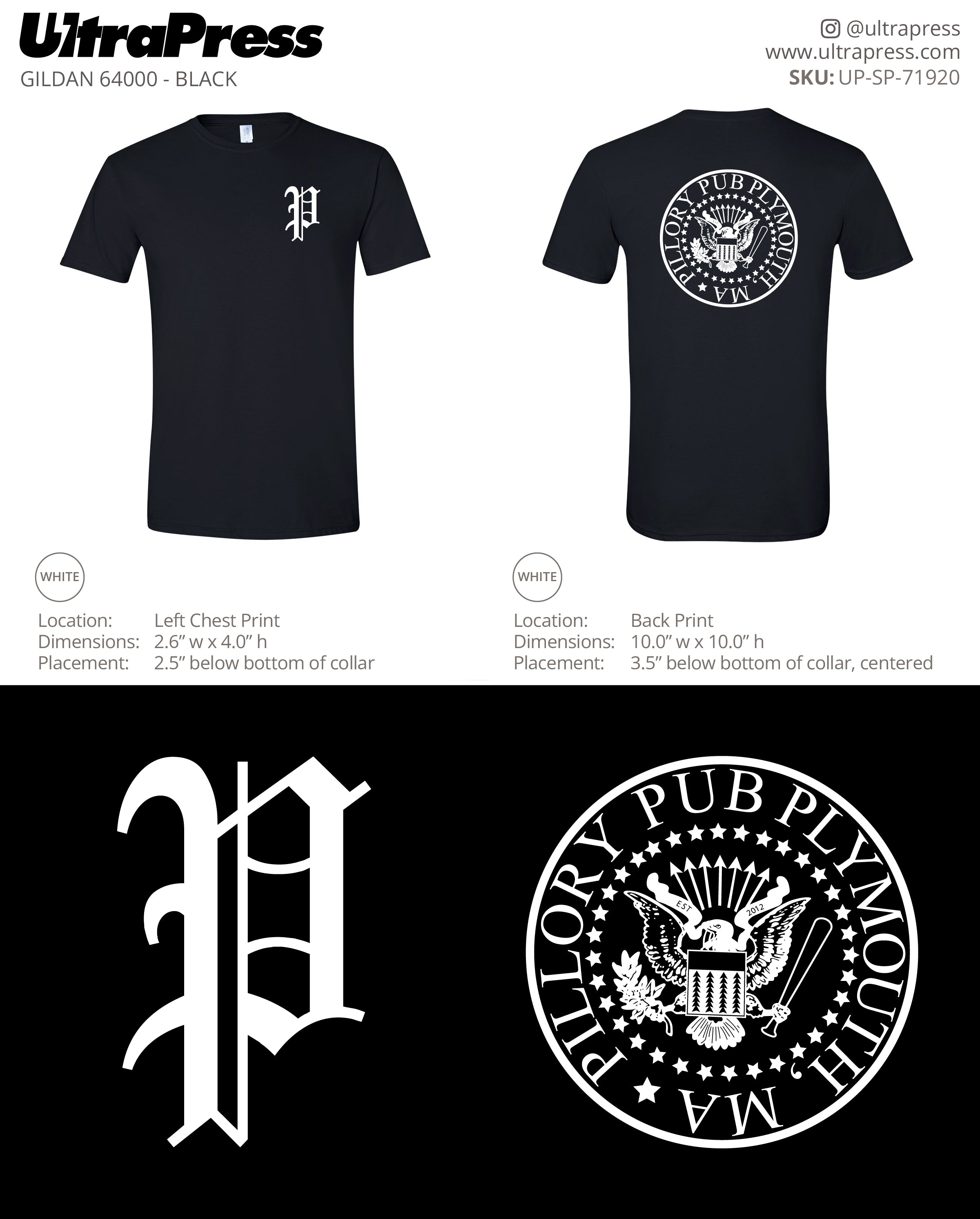 UP-SP-71920 Pillory Pub Plymouth - Daniel Casinelli 100 Pieces Package (Bulk)