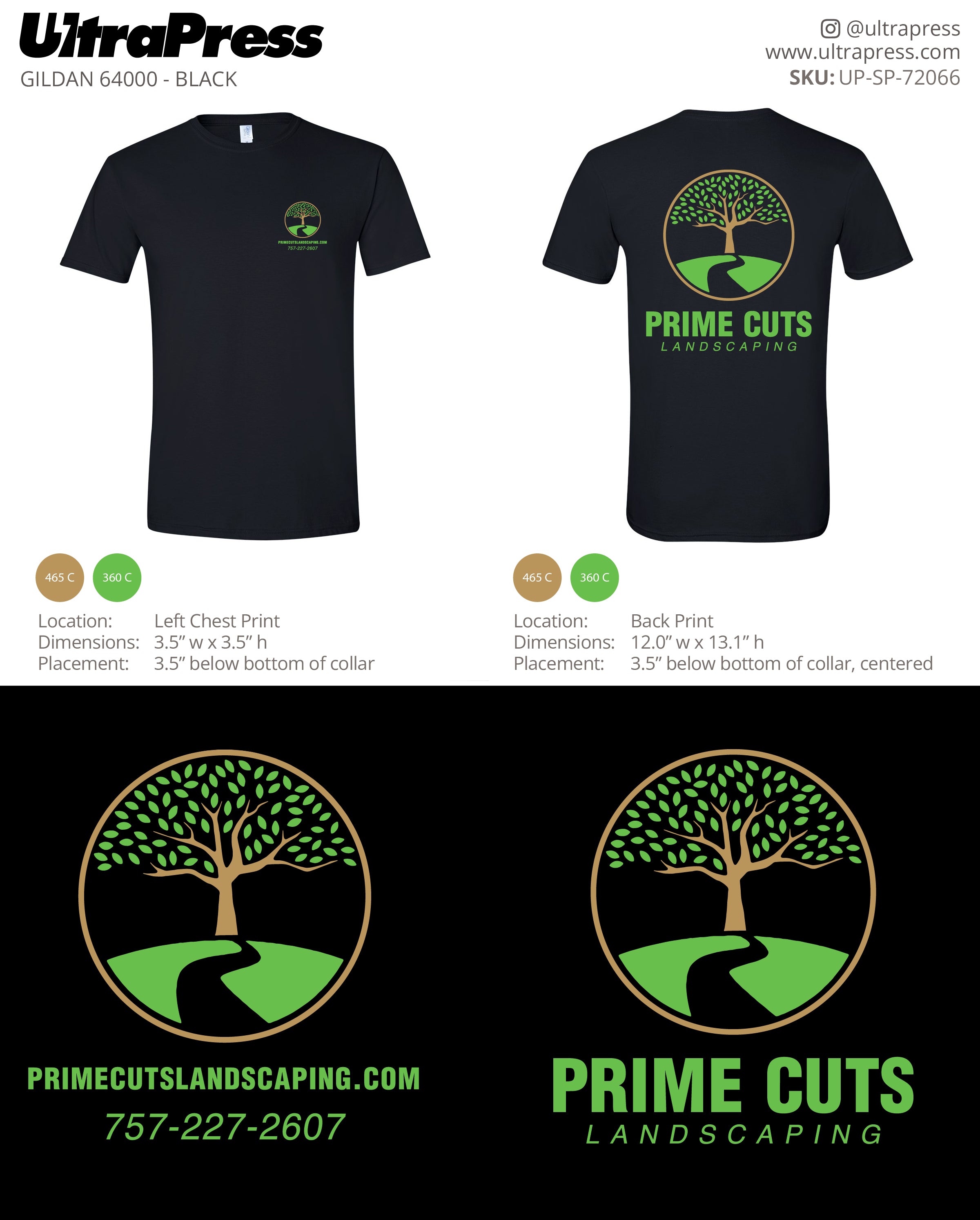 UP-SP-72066 Prime Cuts Landscaping - Don Denson 24 Min Qty (Bulk)