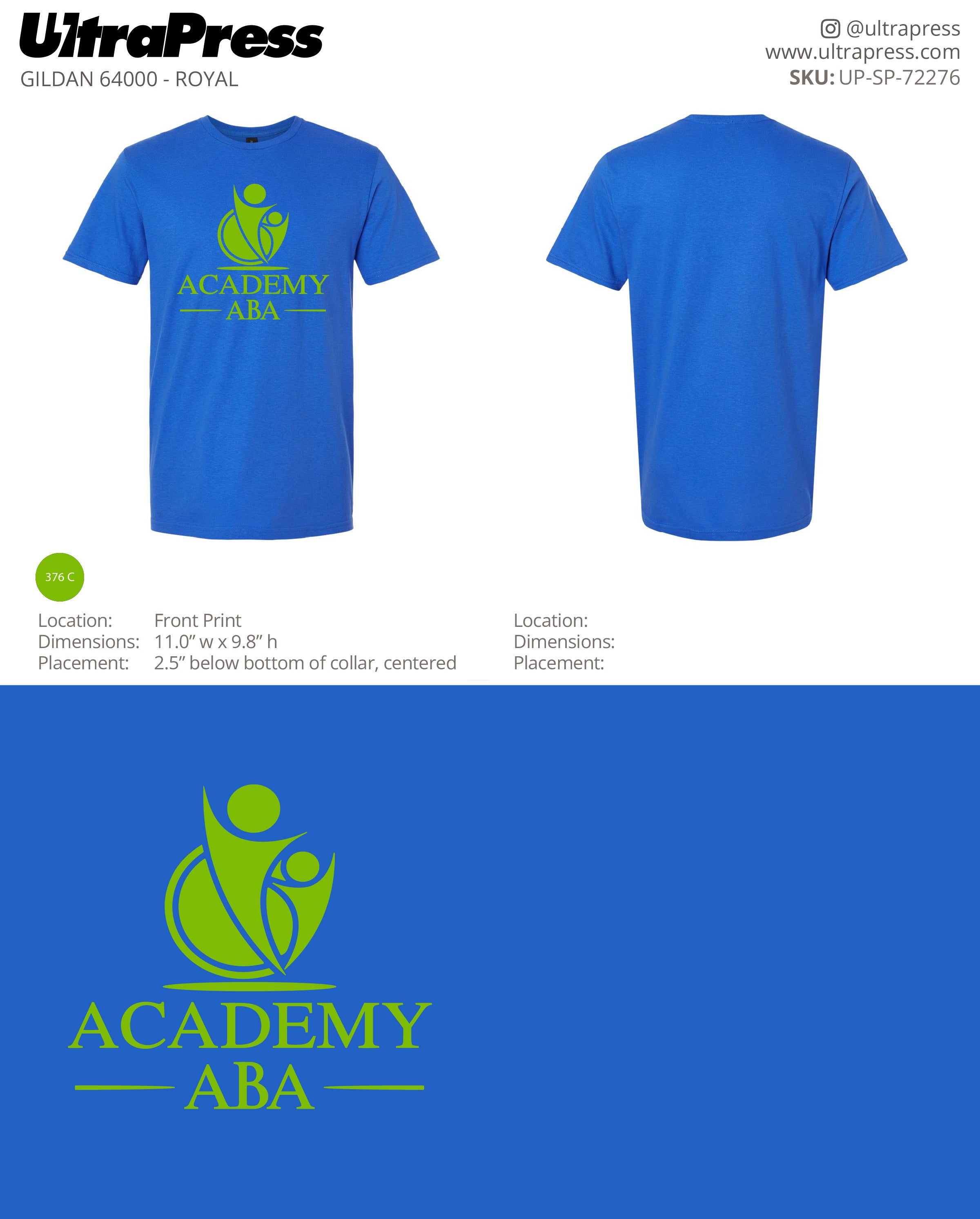 UP-SP-72276 Academy ABA - Andy Margow 100 Pieces Package (Bulk)