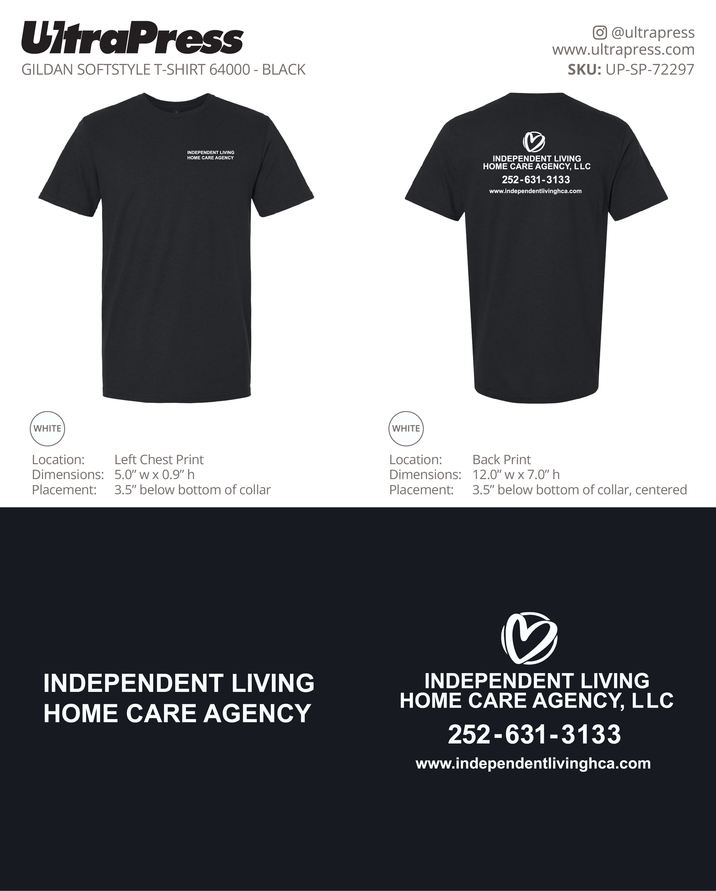 UP-SP-72297 Independent Living Home Care Agency - Susan Henry 100 Min Qty (Bulk)