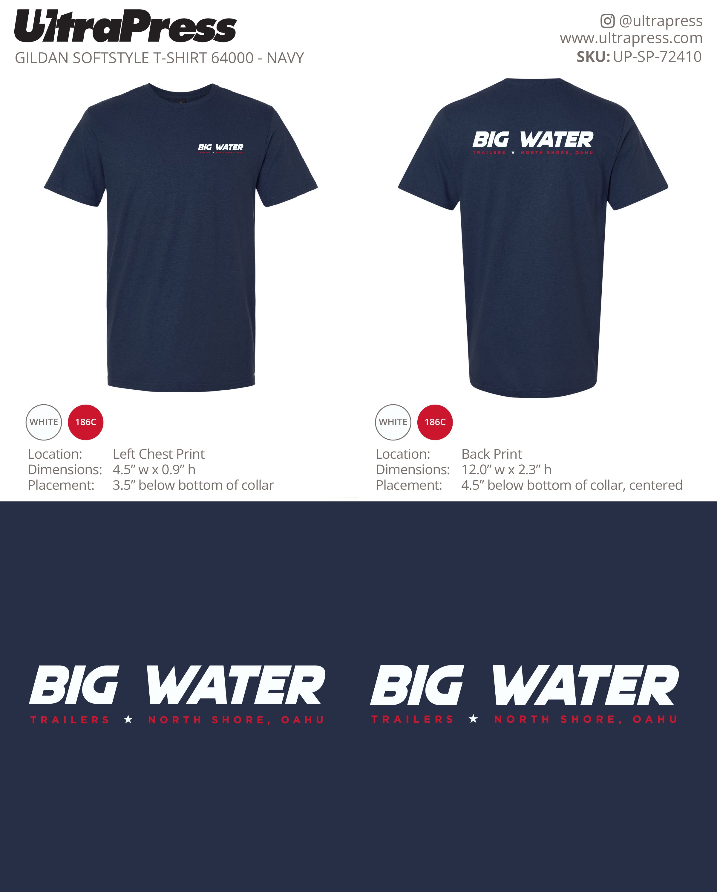 UP-SP-72410 Big Water LLC - Puy Diago 100 Min Qty (Bulk)