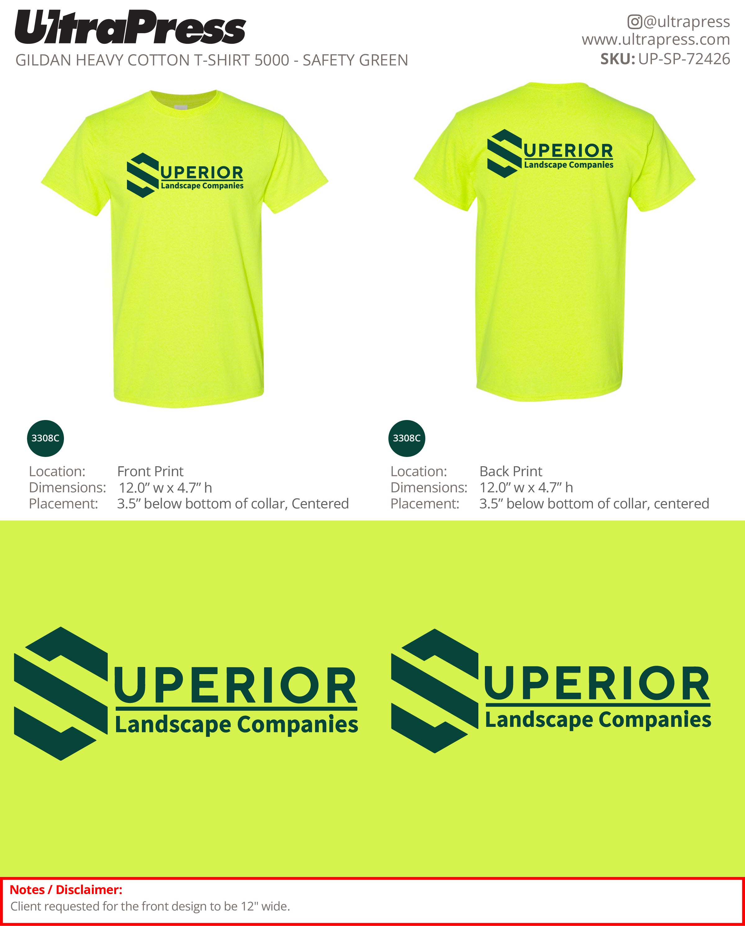 UP-SP-72426 Superior Landscape Companies - Ala Kasham 24 Min Qty (Bulk)