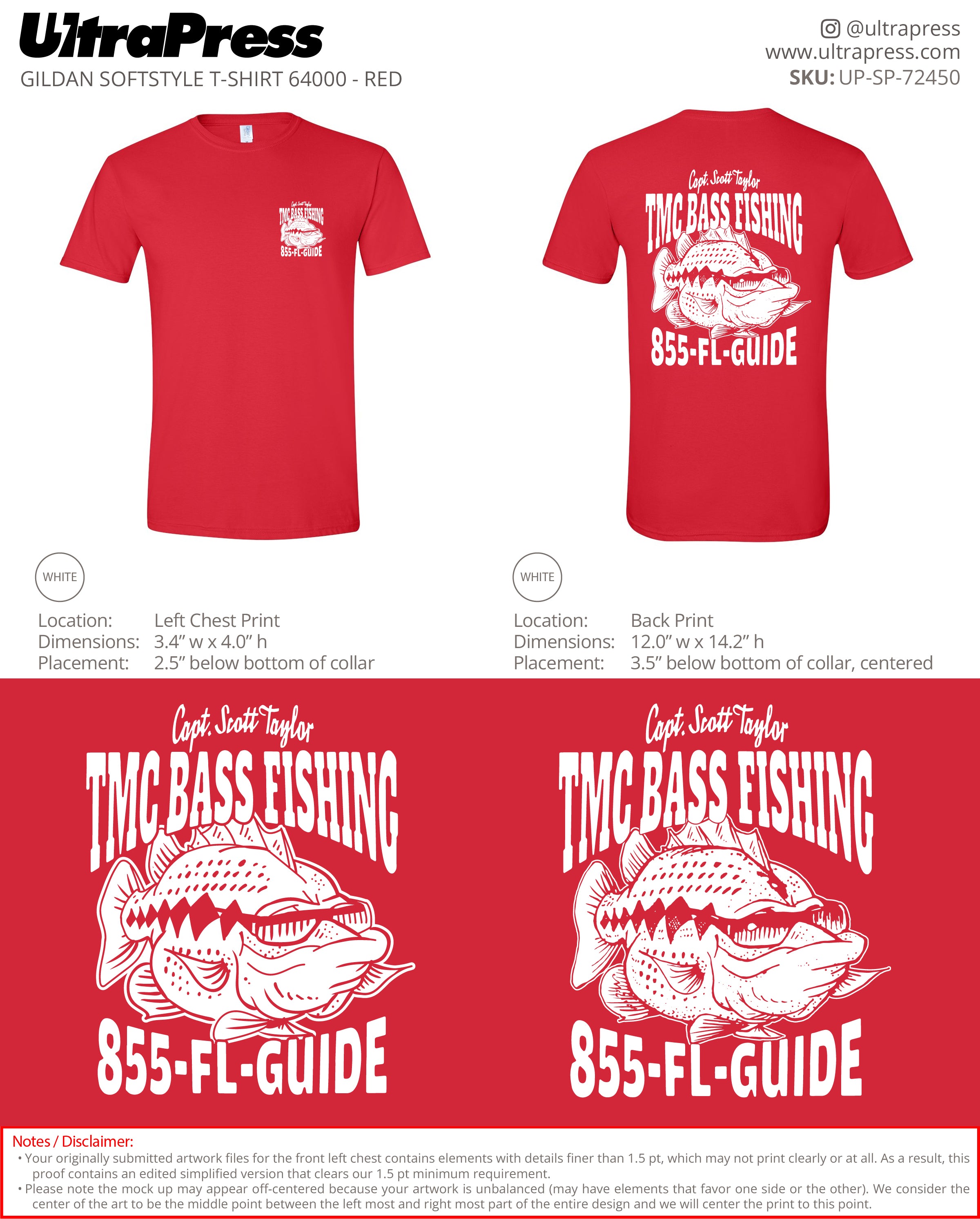 UP-SP-72450 TMC Bass Fishing - Scott Taylor 24 Min Qty (Bulk)