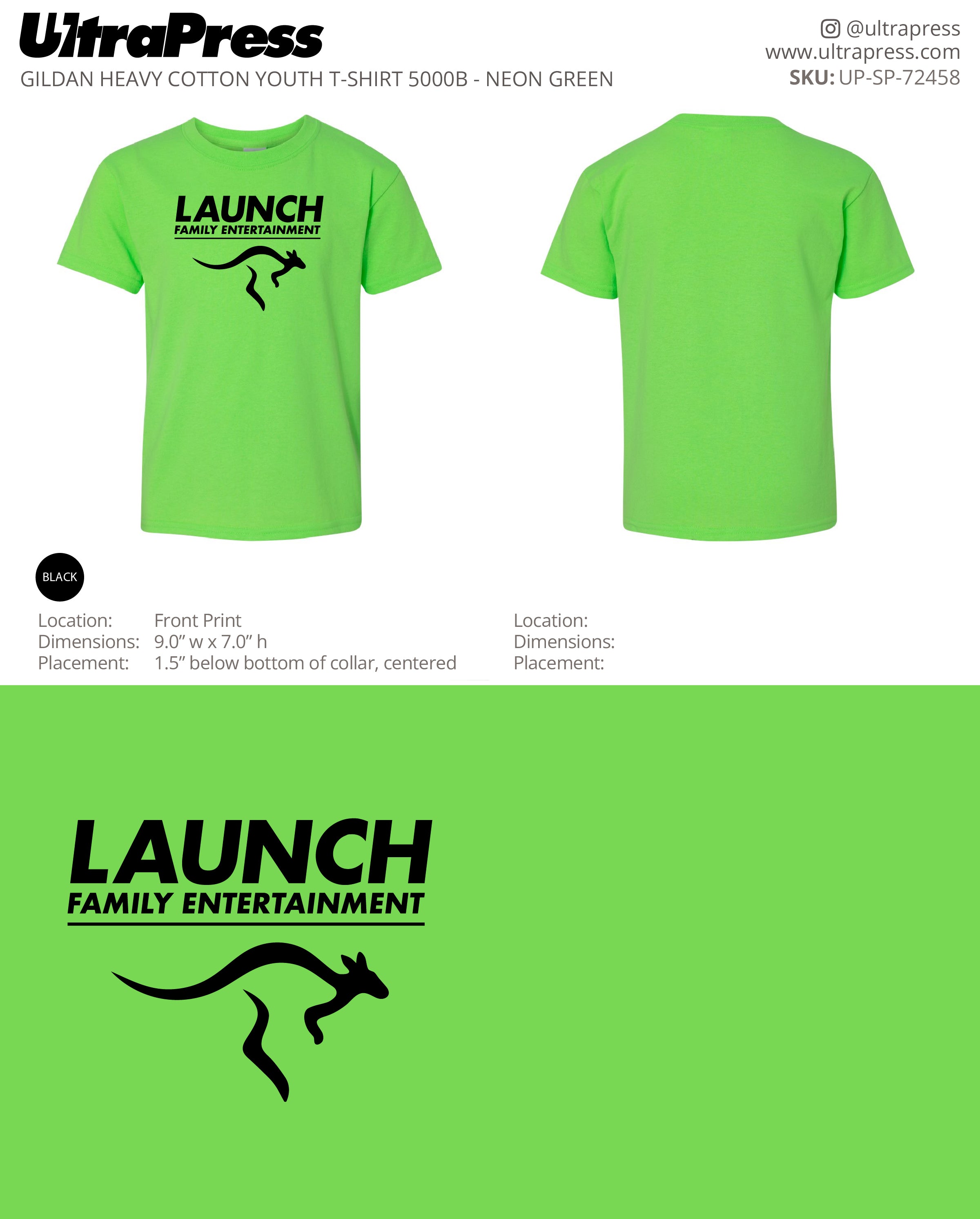 UP-SP-72458 Launch Family Entertainment - Matt Dalson 100 Min Qty (Bulk)