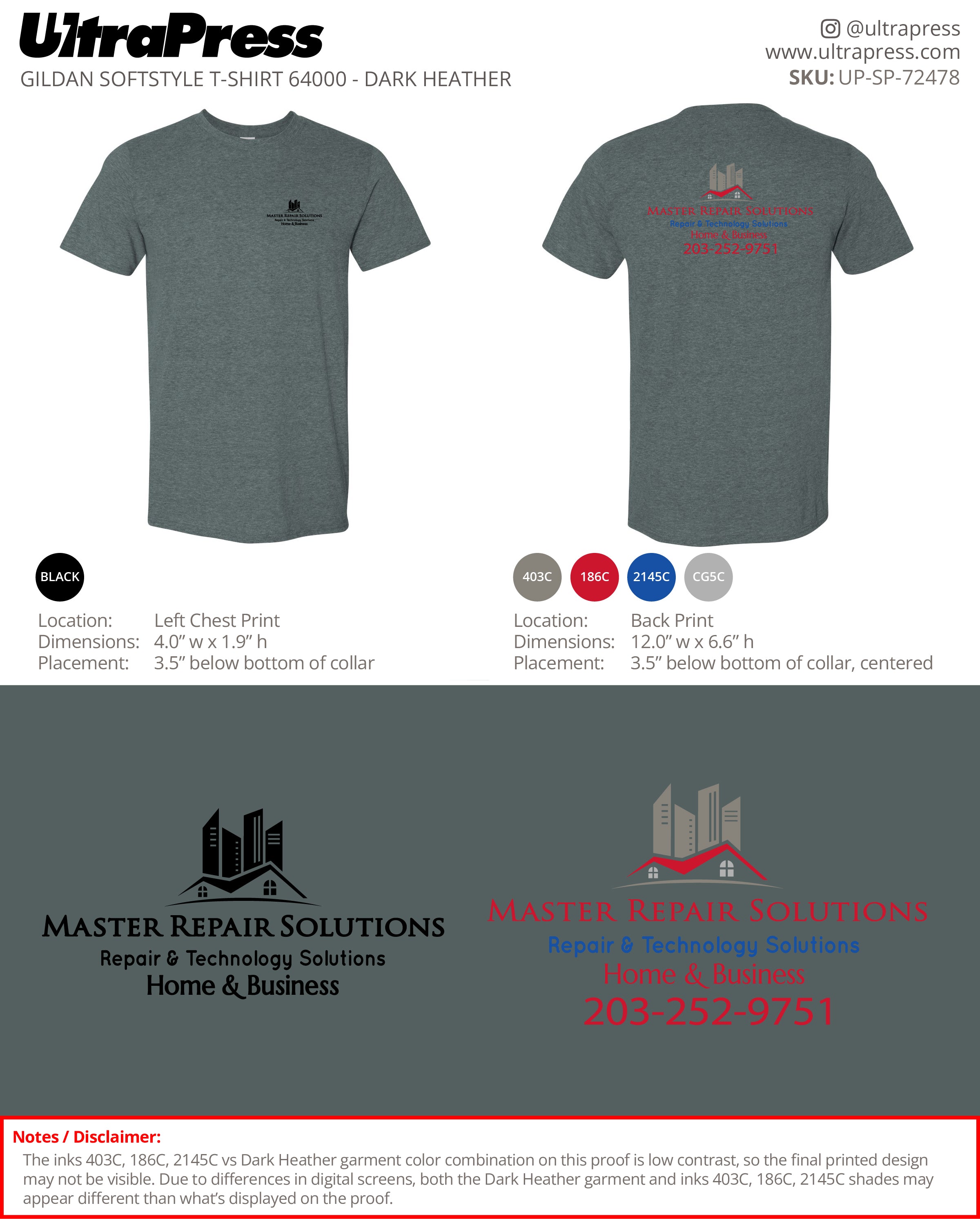 UP-SP-72478 Master Repair Solutions - Charles Silveira 100 Pieces Package (Bulk)