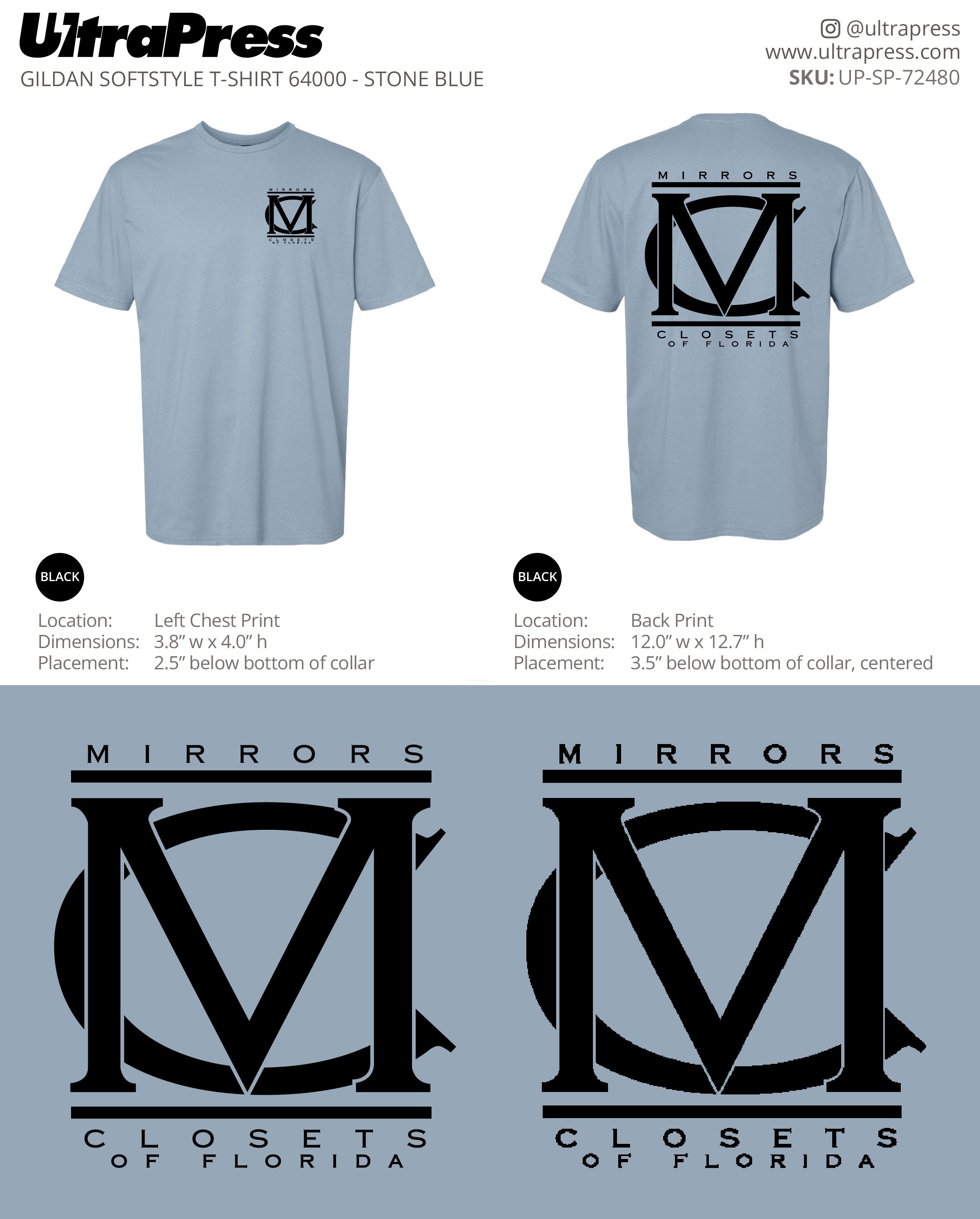 UP-SP-72480 Mirrors and Closets - Monica Montes - 100 Min Qty Package Deal (Bulk)