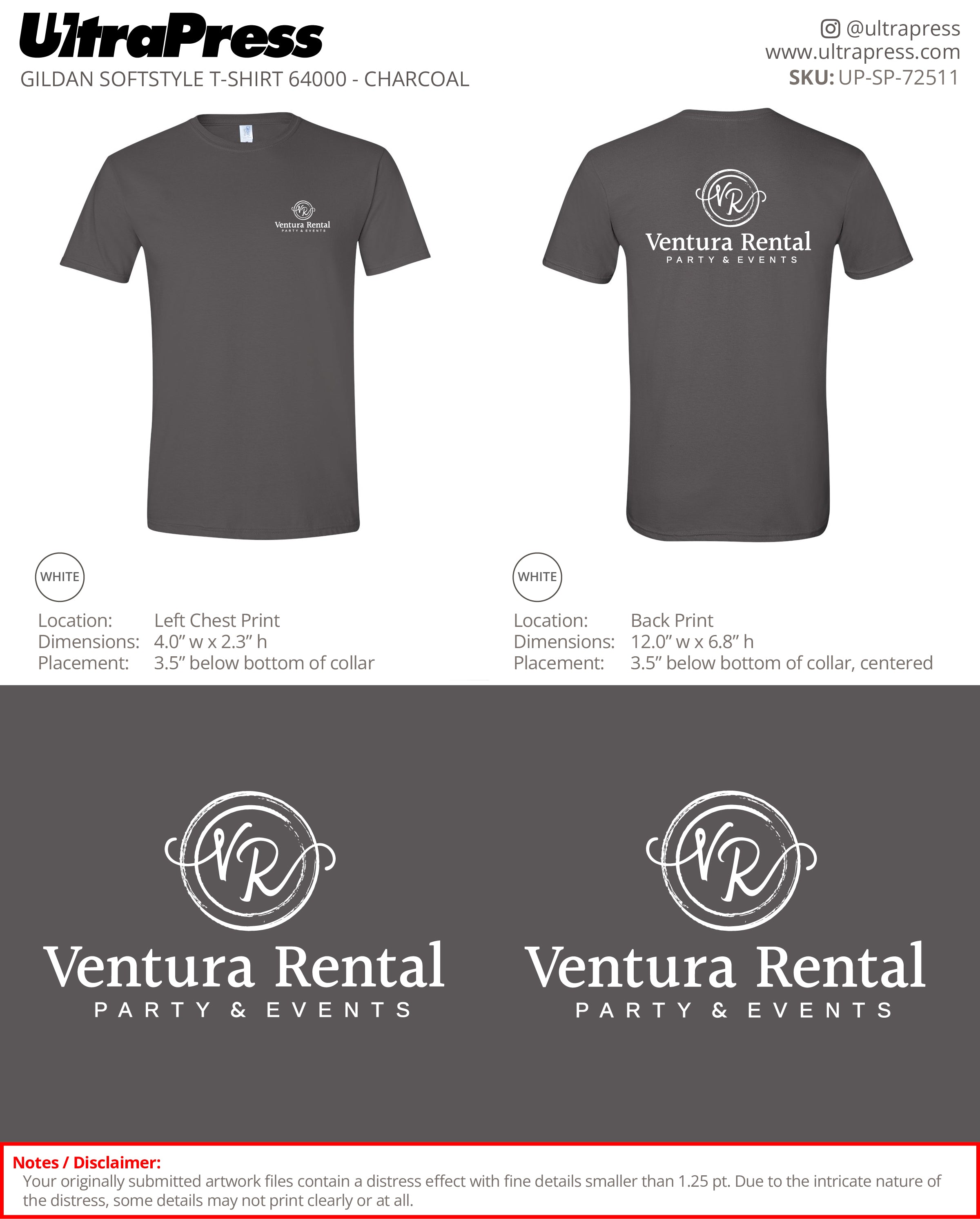 UP-SP-72511 Ventura Rental - Jenny Giammanco 100 Min Package Deal (Bulk)