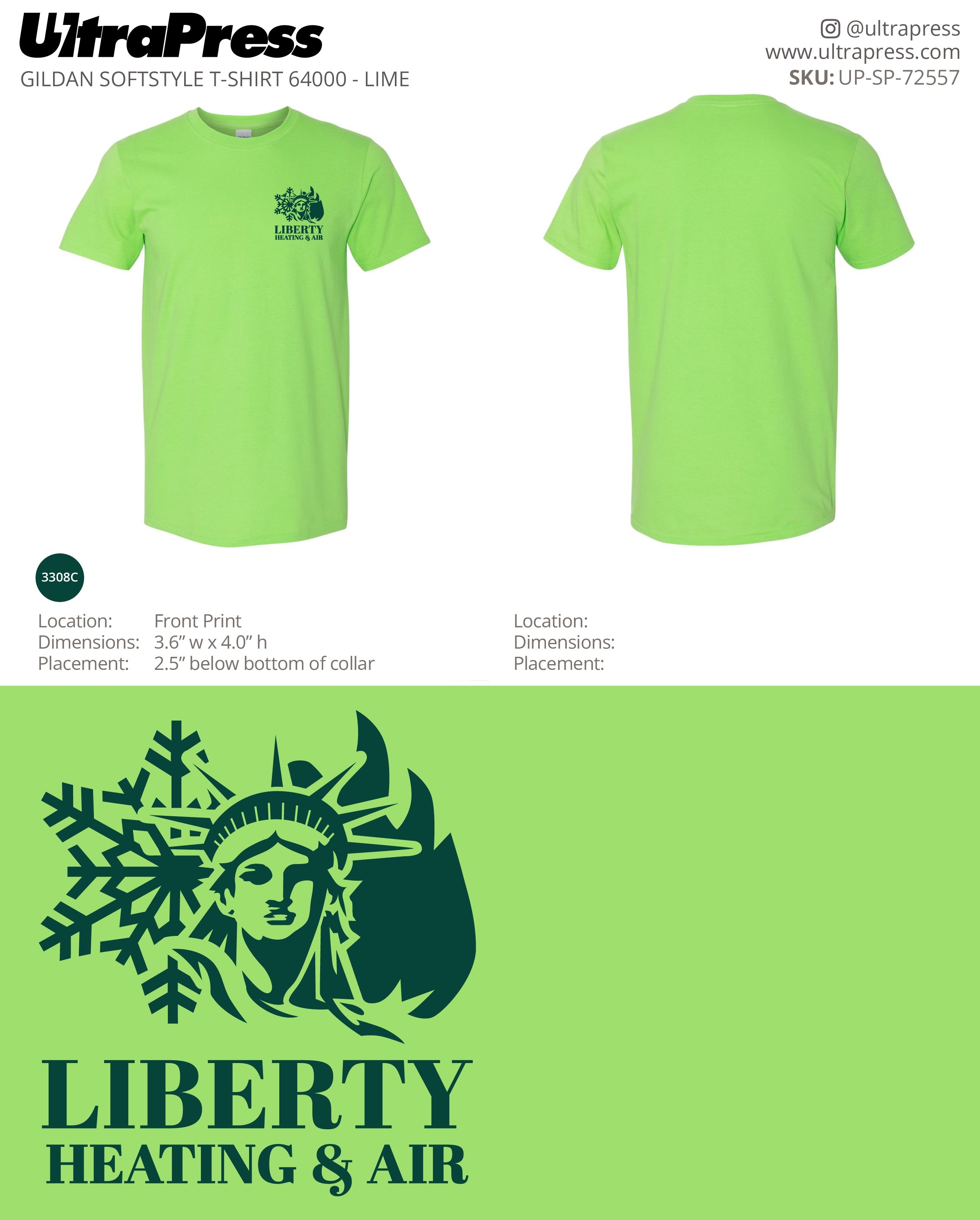 UP-SP-72557 Liberty Heating & Air - Monica Burns 50 Min Qty (Bulk)