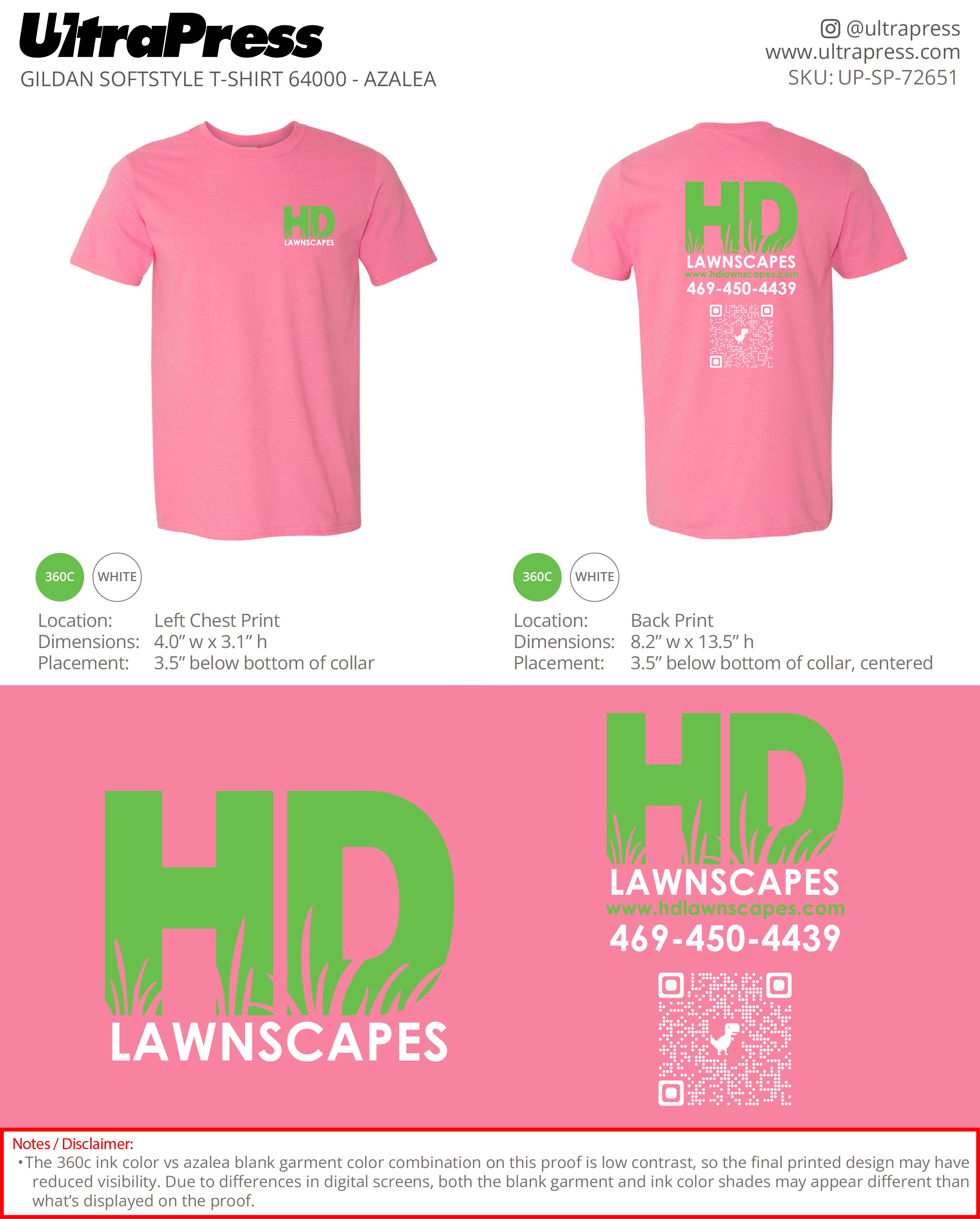 UP-SP-72651 HD Lawnscapes - Michael Hodges 100 Min Qty (Bulk)