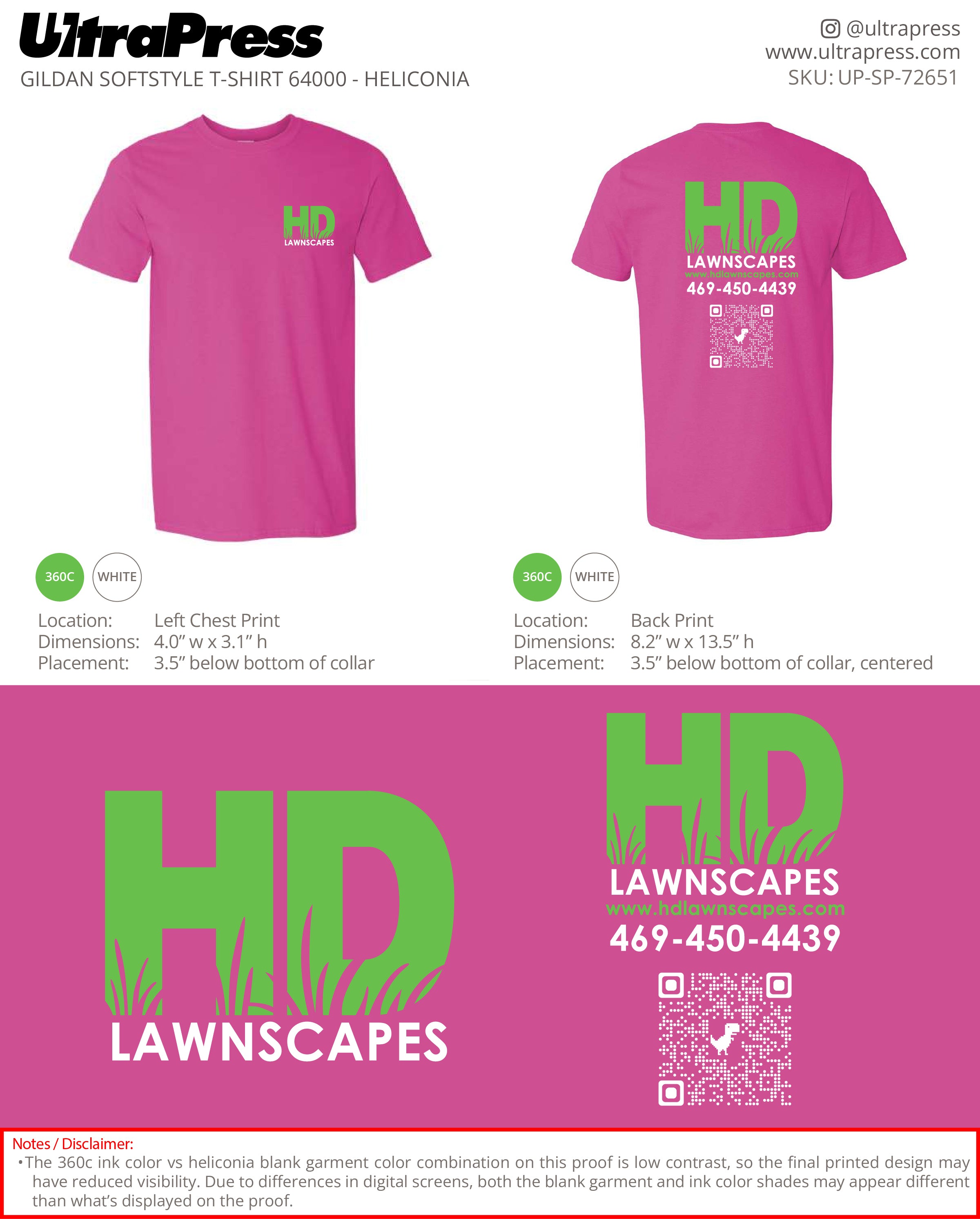 UP-SP-72651 HD Lawnscapes - Michael Hodges 100 Min Qty (Bulk)