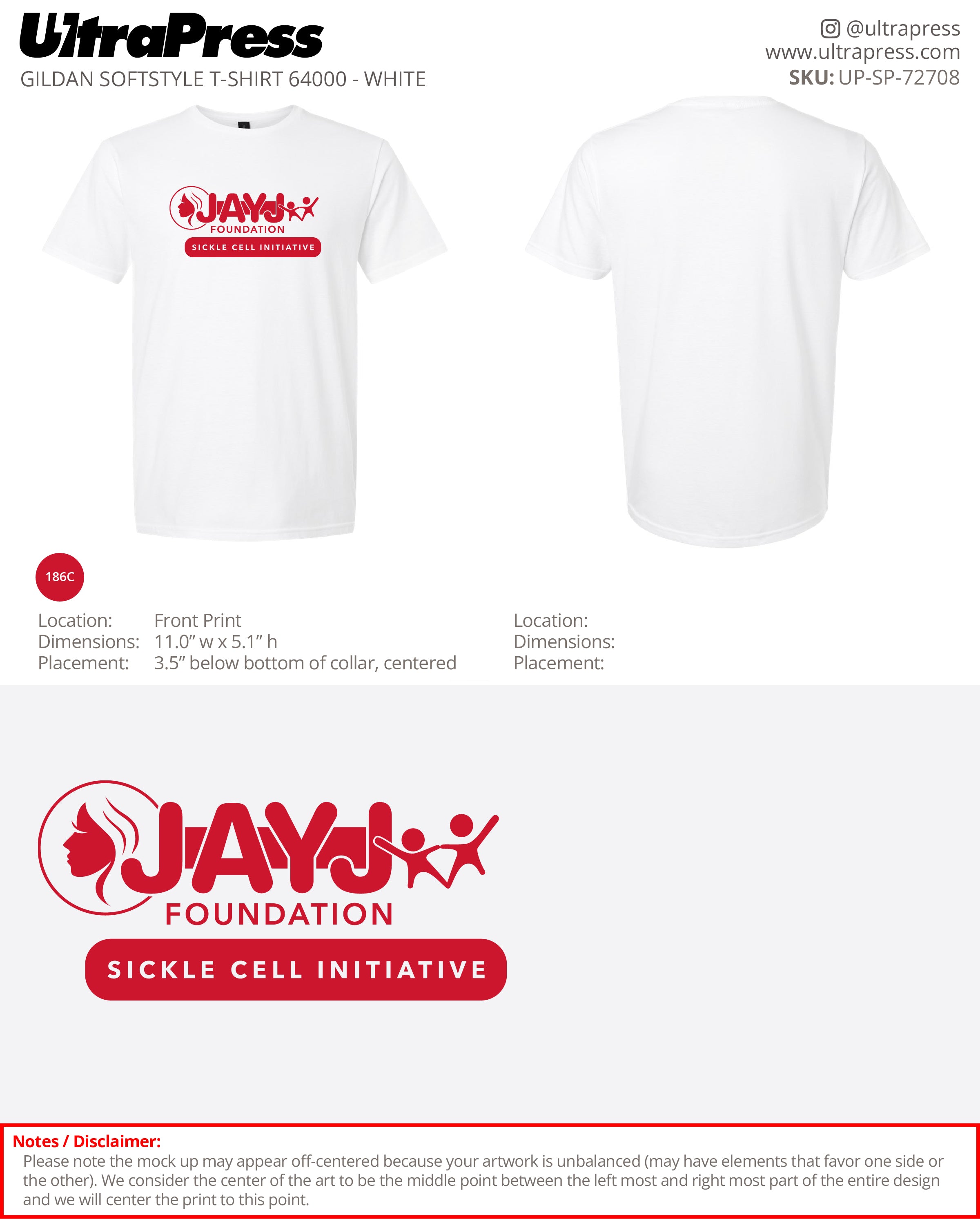 UP-SP-72708 Jay J Foundation - Valentine Joseph 100 Pieces Package (Bulk)