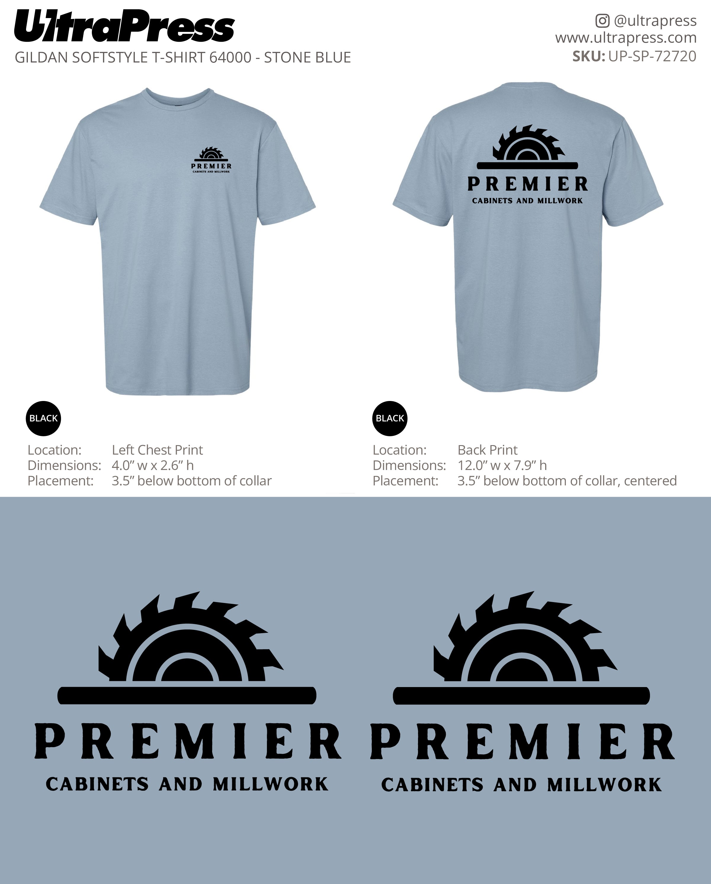 UP-SP-72720 Premier Cabinets - Monica Montes - 100 Min Qty Package Deal (Bulk)