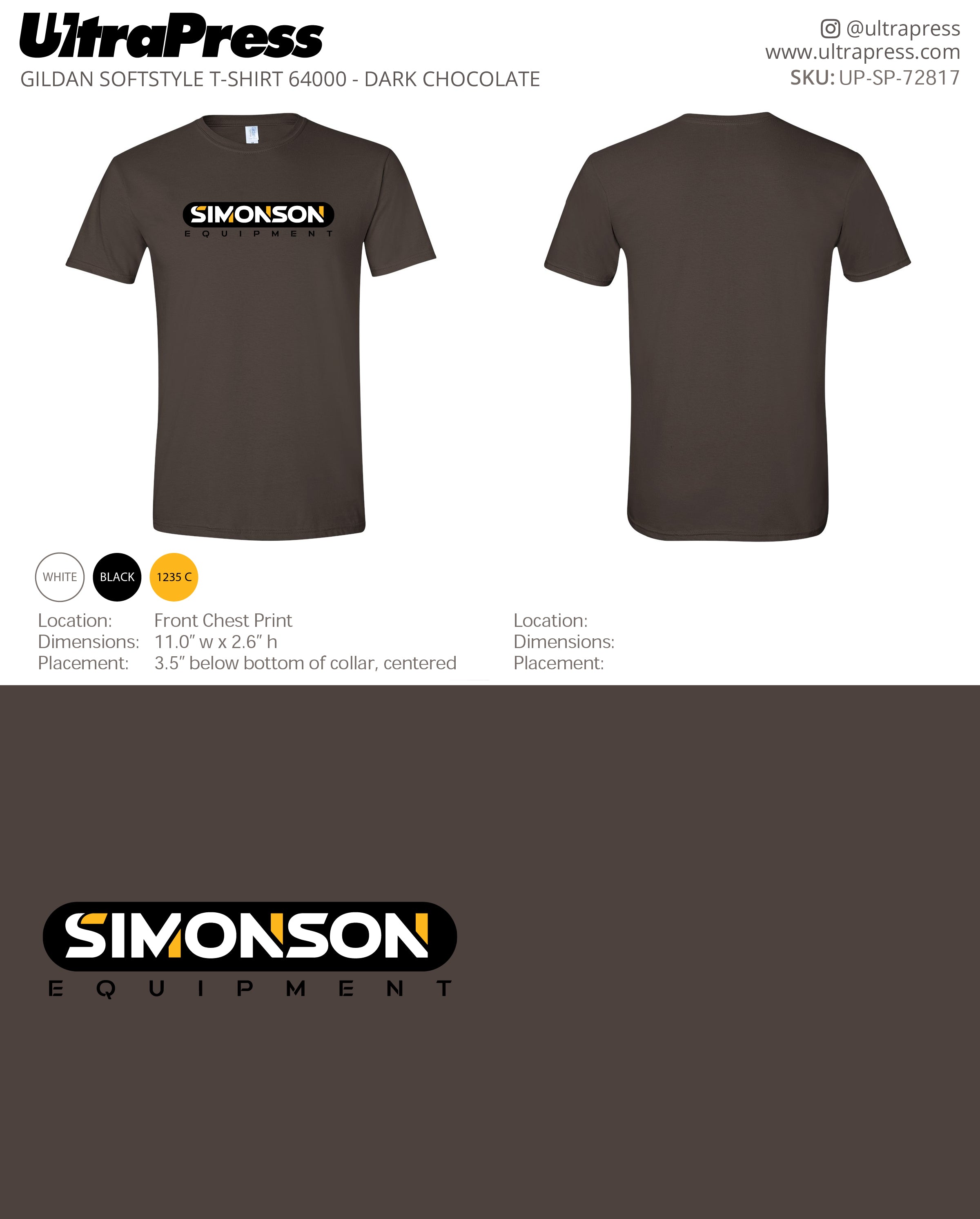 UP-SP-72817 Simonson Equipment - Daniel Simon 100 Pieces Package (Bulk)