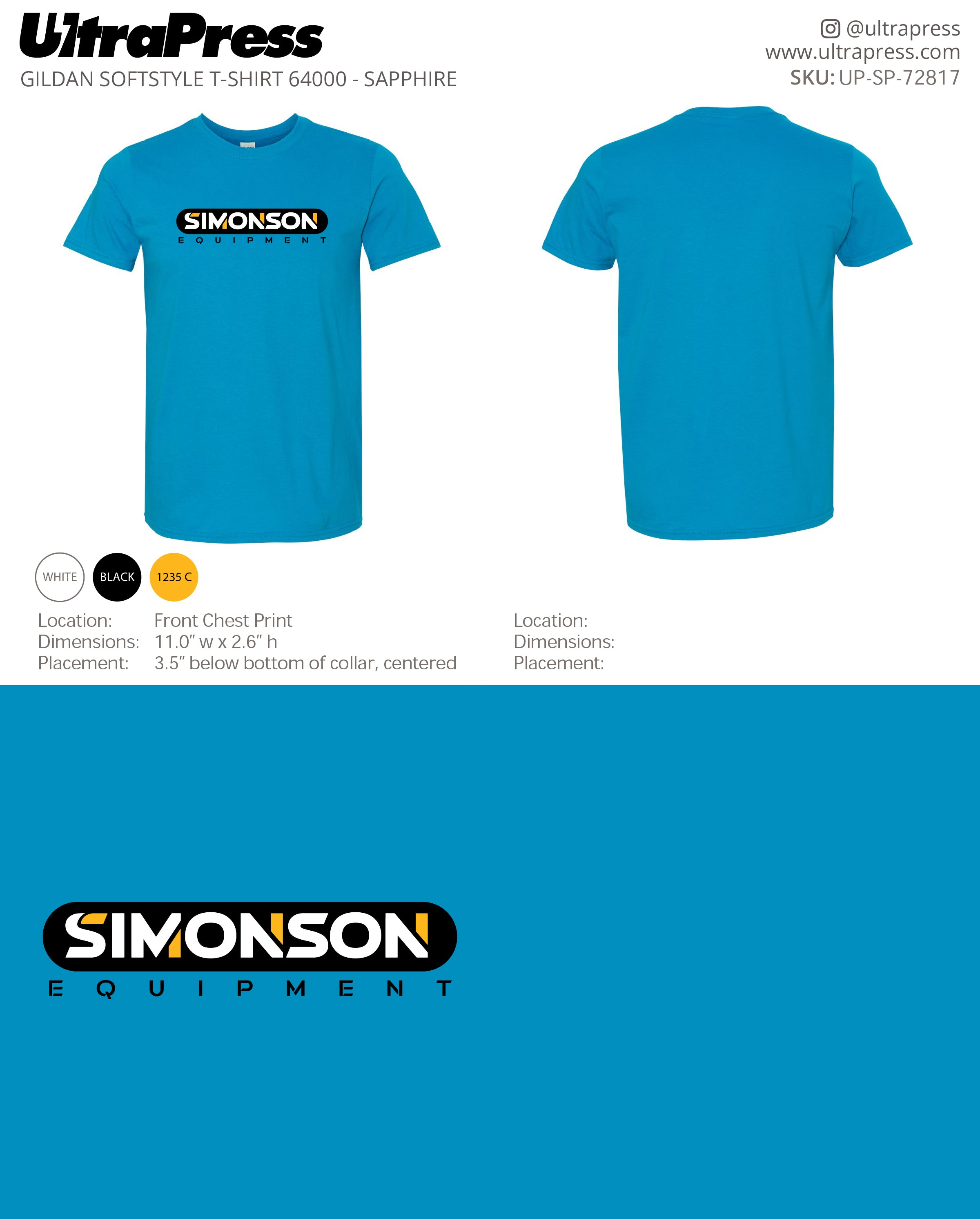 UP-SP-72817 Simonson Equipment - Daniel Simon 100 Pieces Package (Bulk)