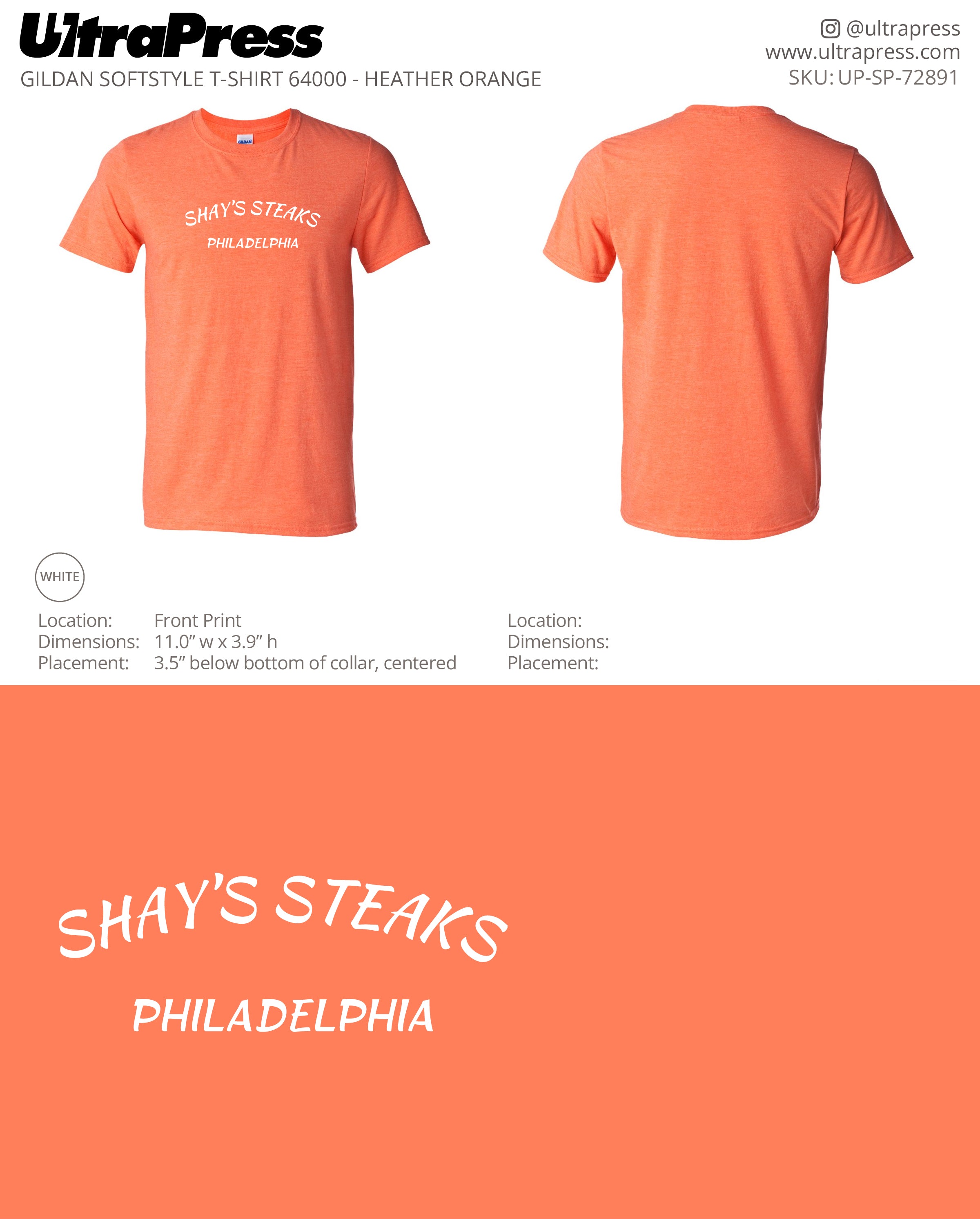 UP-SP-72891 Shay's Philadelphia Version 2 - Scott Diclaudio 100 Min Qty (Bulk)