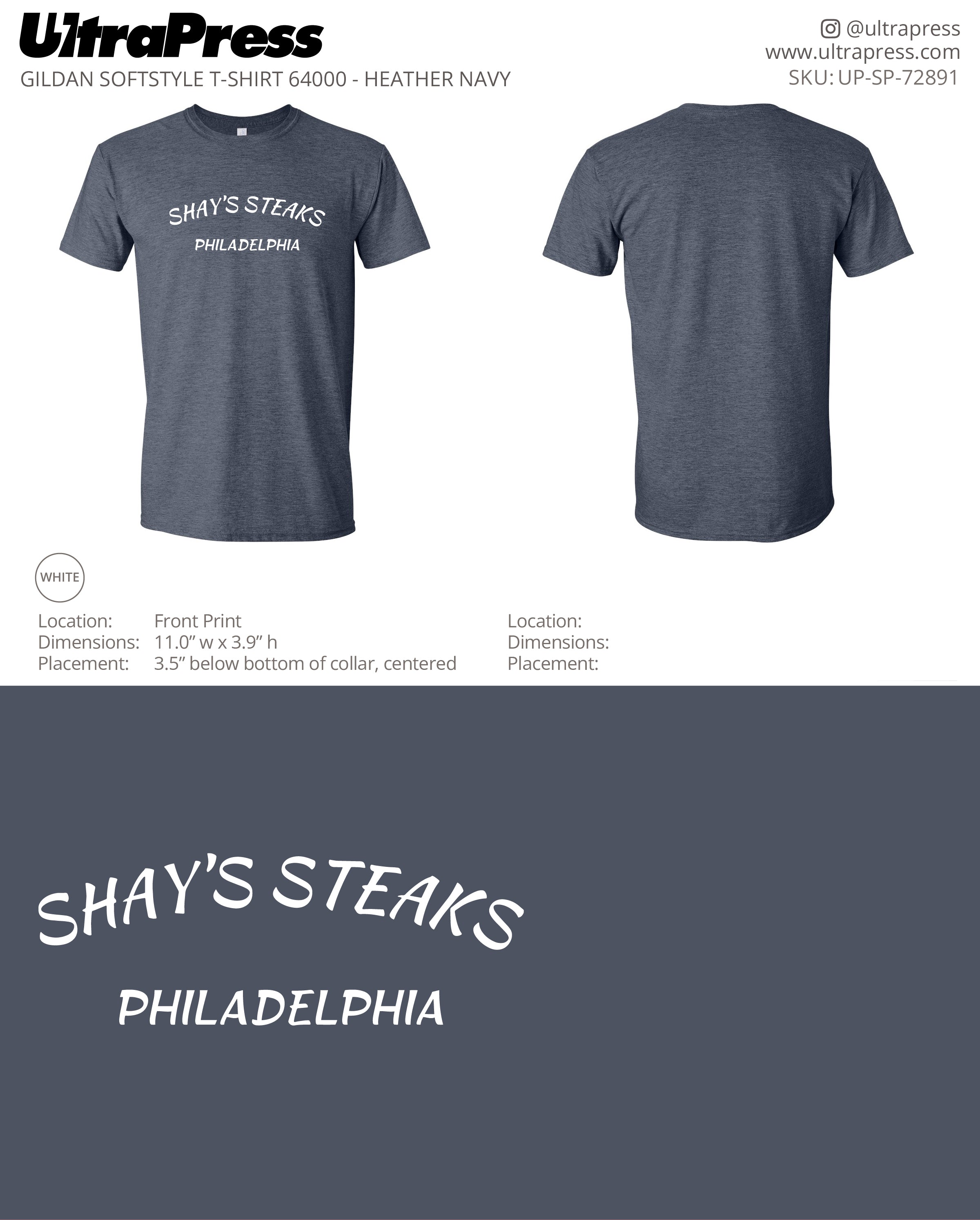 UP-SP-72891 Shay's Philadelphia Version 2 - Scott Diclaudio 100 Min Qty (Bulk)