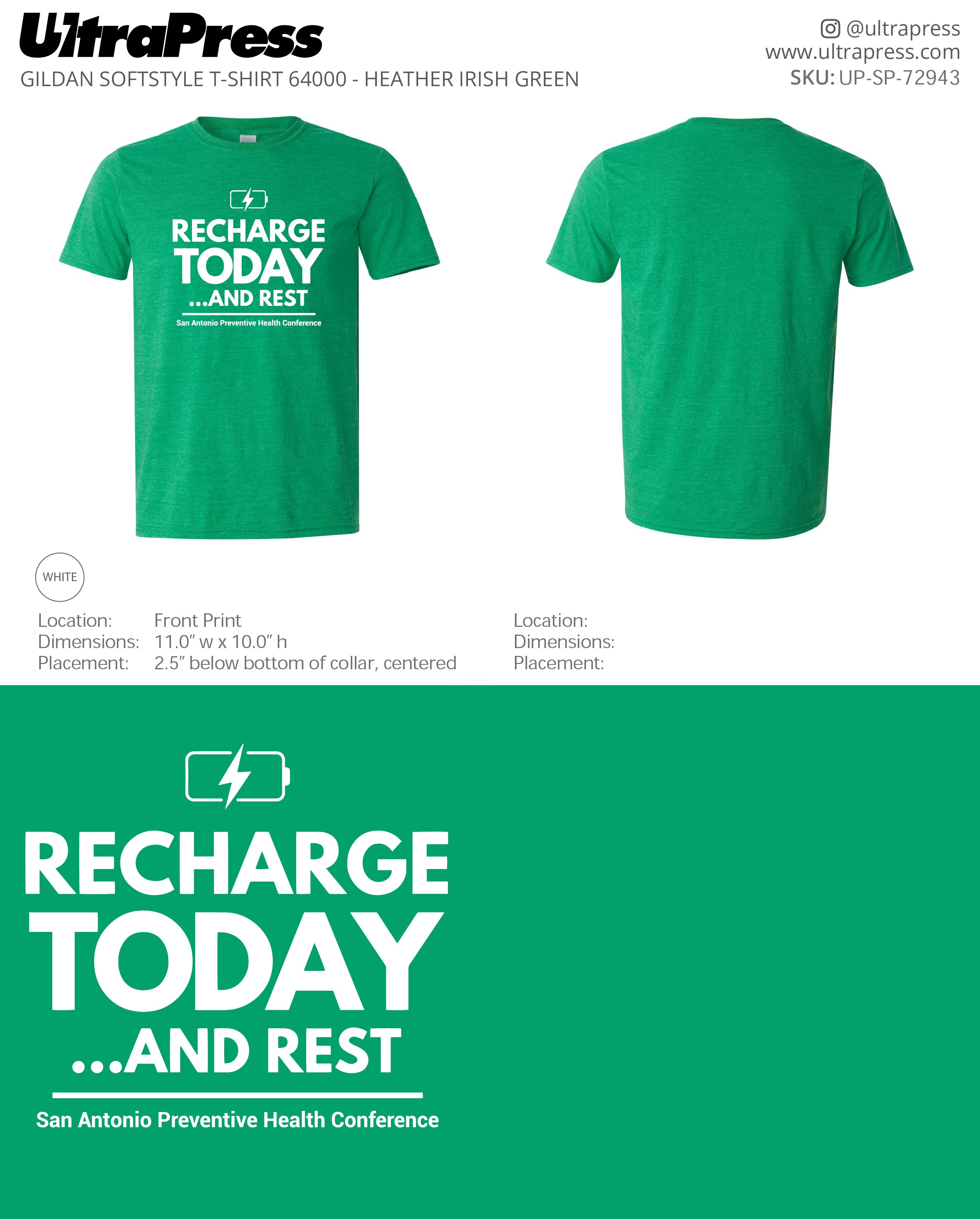 UP-SP-72943 San Antonio Preventive Health Conference - Brenda Aguilar 100 Pieces Package (Bulk)