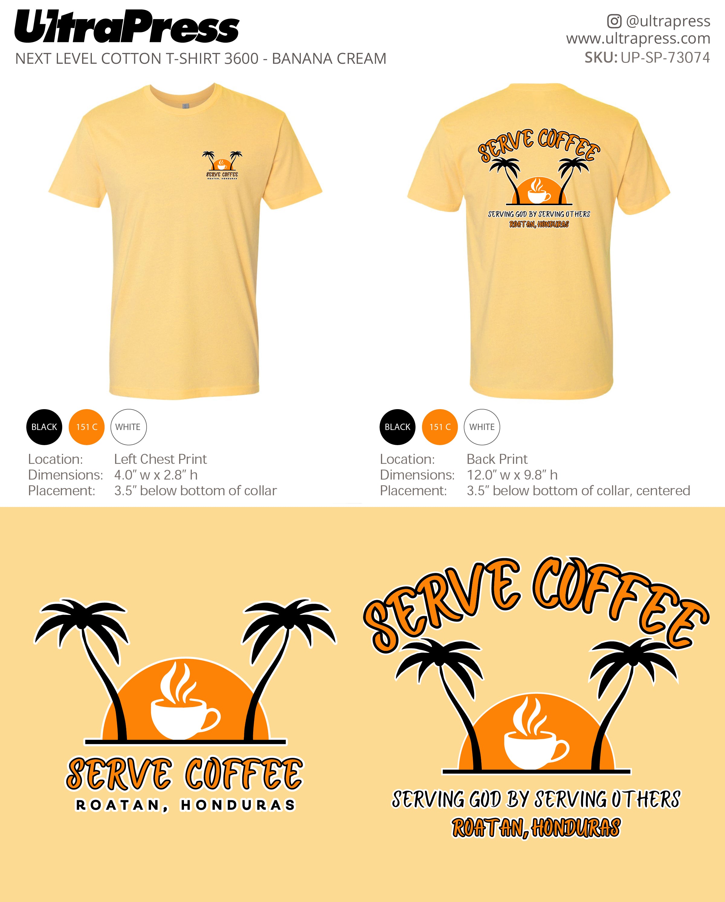 UP-SP-73074 Serve Coffee - Glory Gooding 100 Min Qty (Bulk)