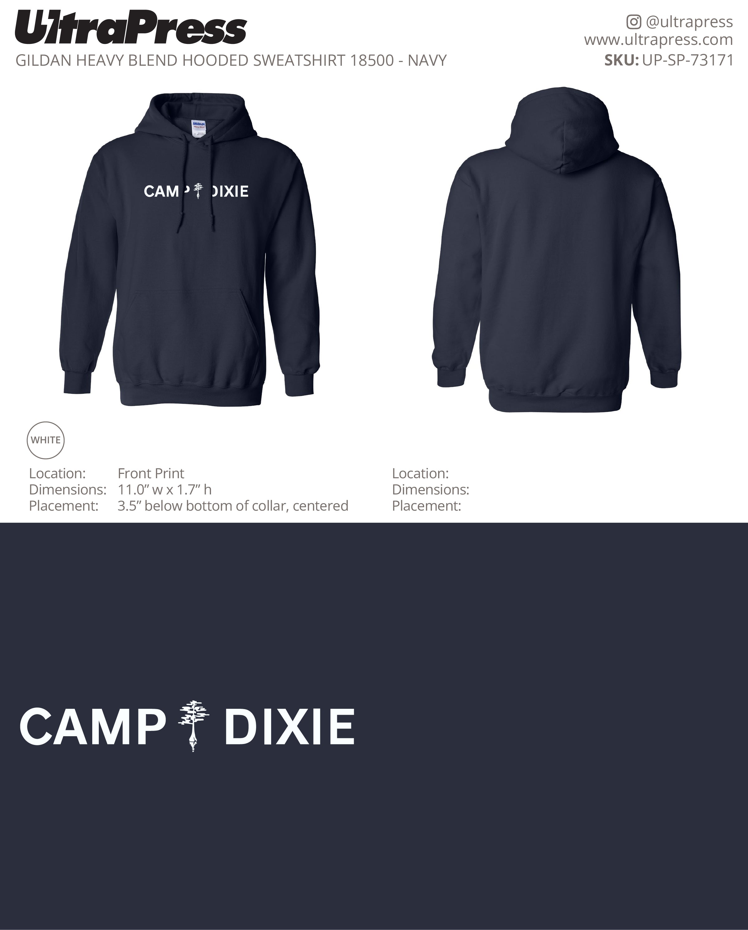 UP-SP-73171 Camp Dixie Little Tree - Joe Brown 50 Pieces Package (Bulk)