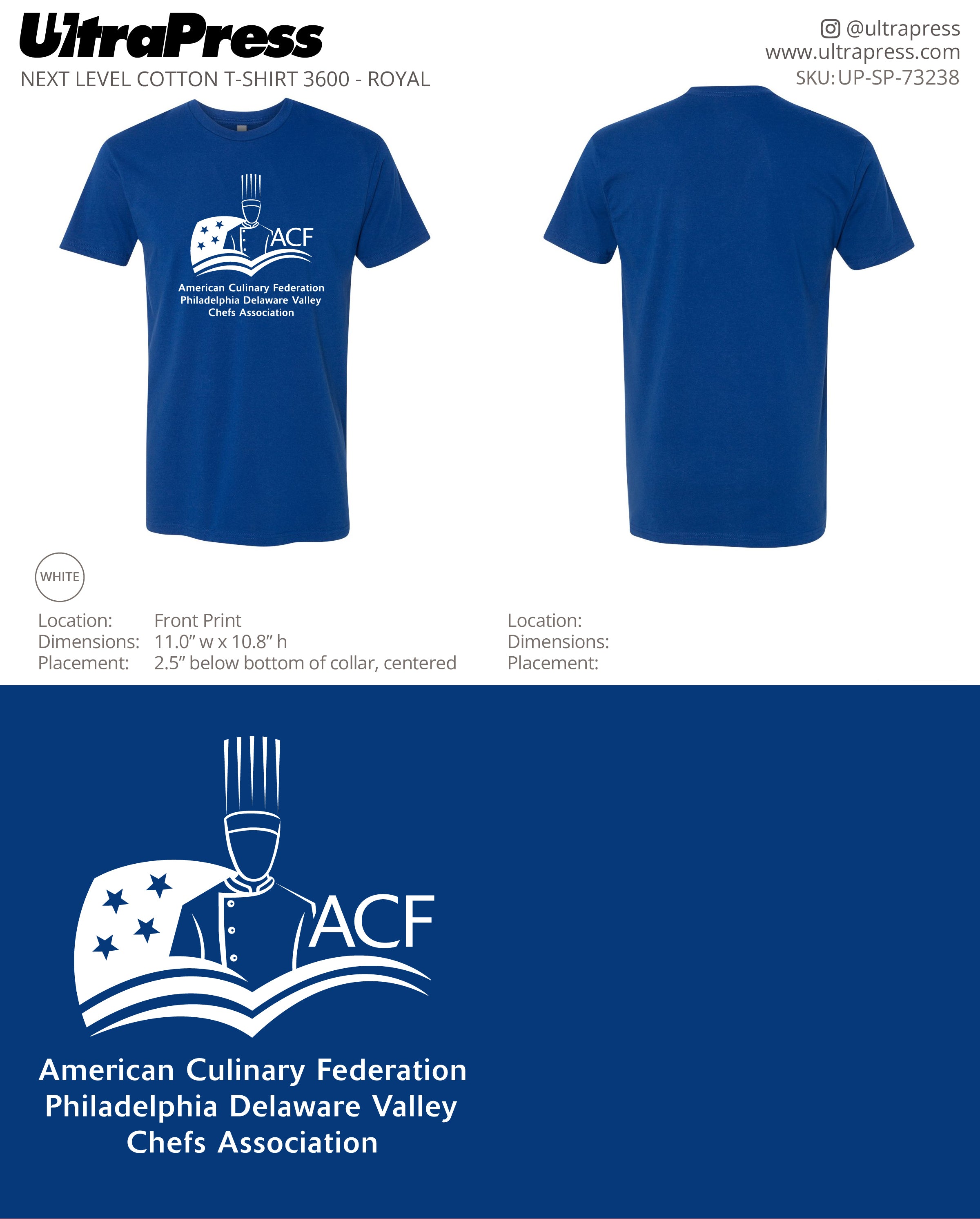 UP-SP-73238 ACF - Andrew Smalbach 100 Min Qty (Bulk)