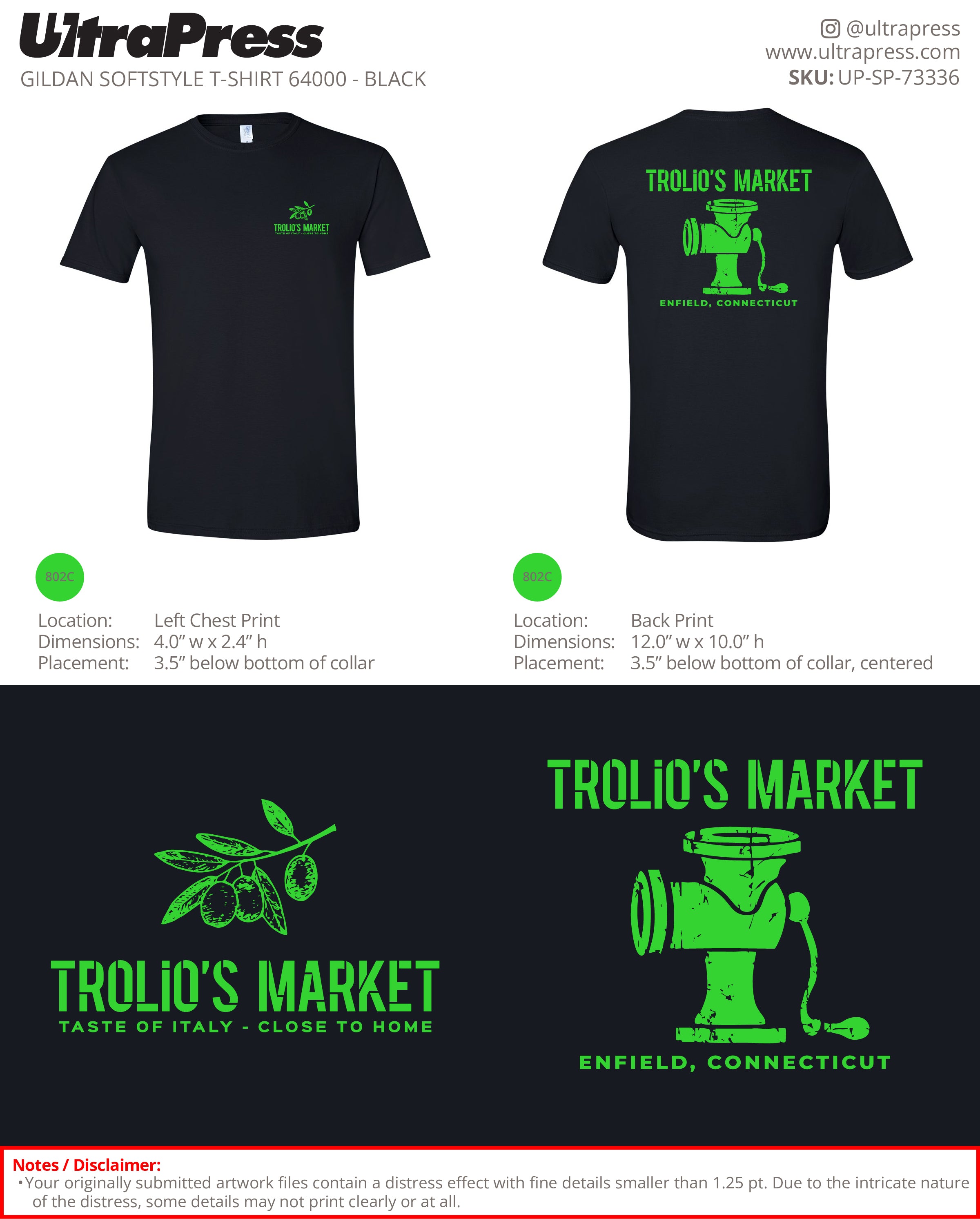 UP-SP-73336 Trolio's Market - Eric Mance 100 Pieces Package (Bulk)