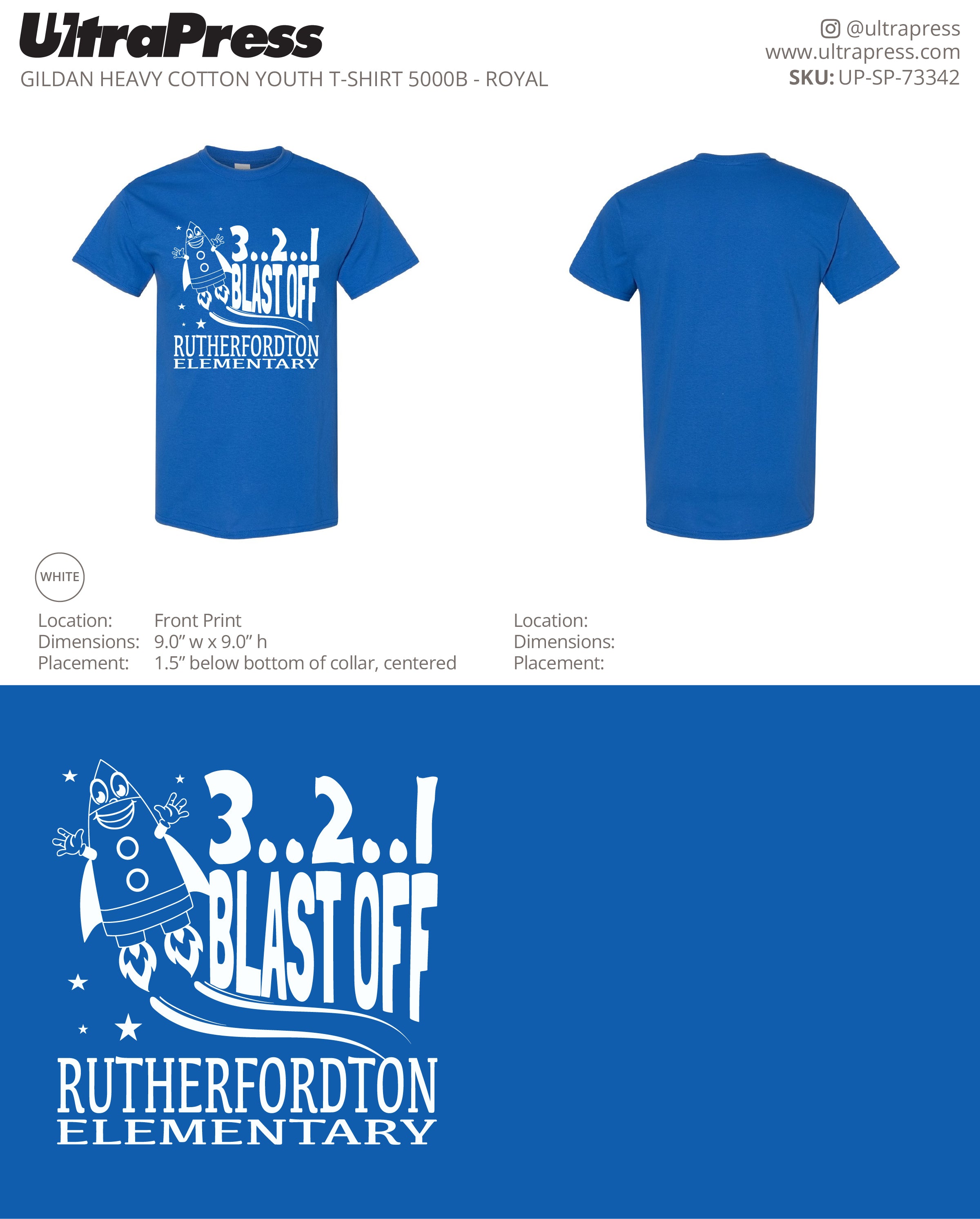 UP-SP-73342 Blast Off - Miles Ensley 100 Pieces Package (Bulk)