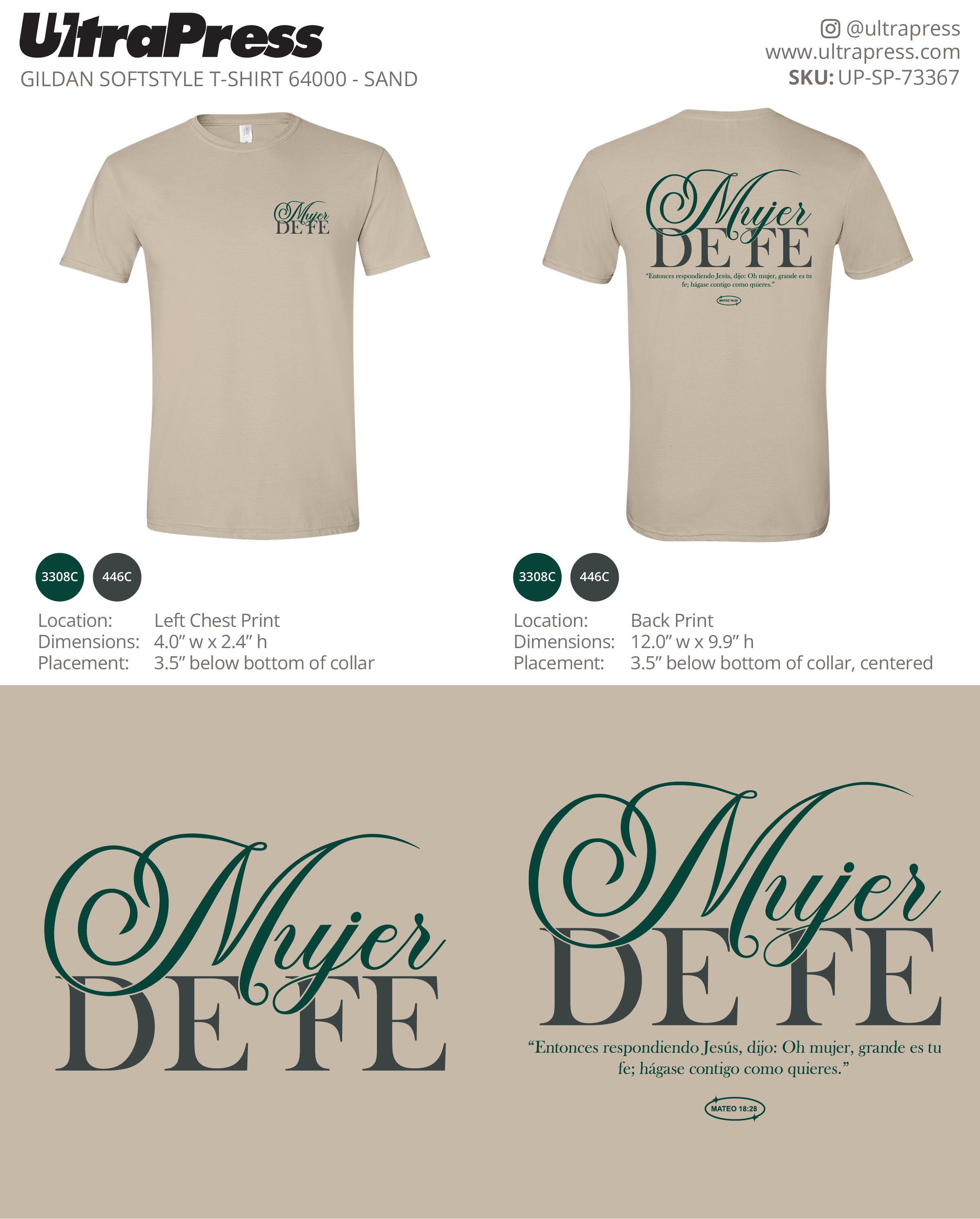 UP-SP-73367 Mujer Defe - Michelle Cruz 100 Pieces Package (Bulk)