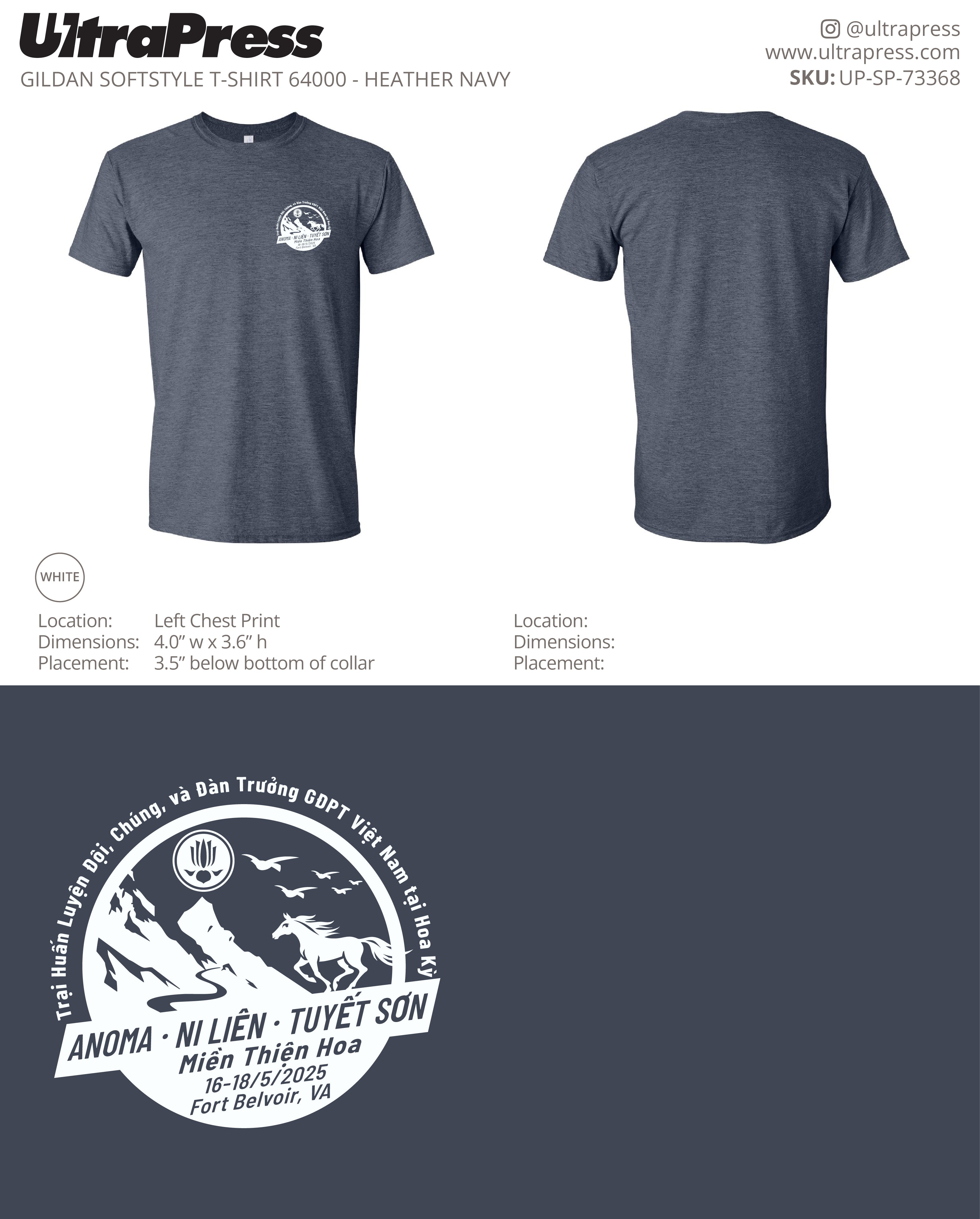 UP-SP-73368 Hoa Nghiem Buddhist Association - Nicole Pham 100 Pieces Package (Bulk)