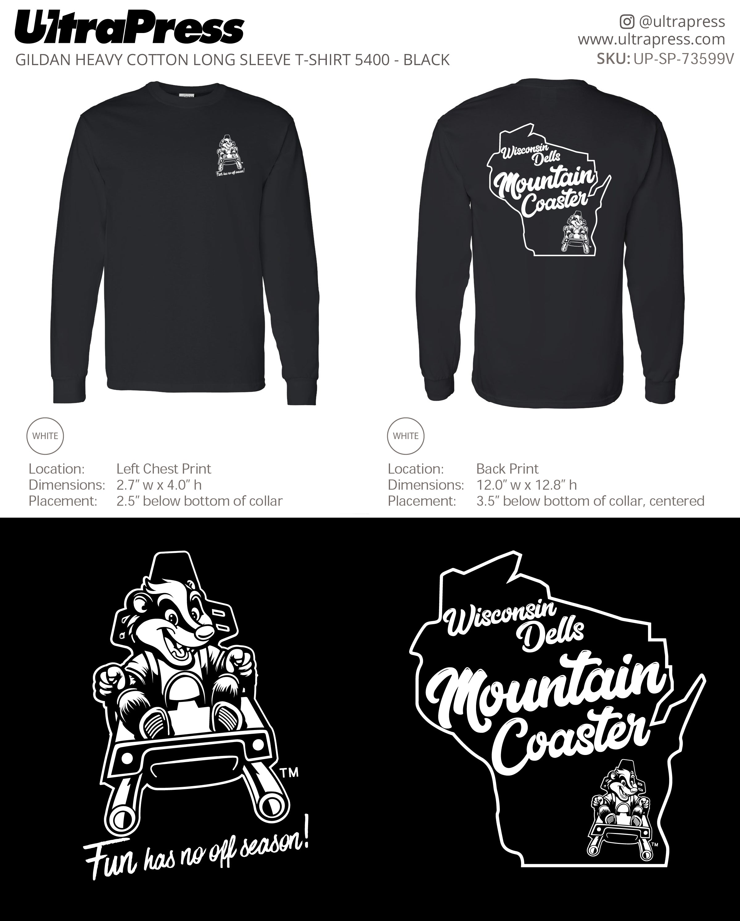 UP-SP-73599 Mountain Coaster - Jessica Wedel 50 Pieces Package (Bulk)