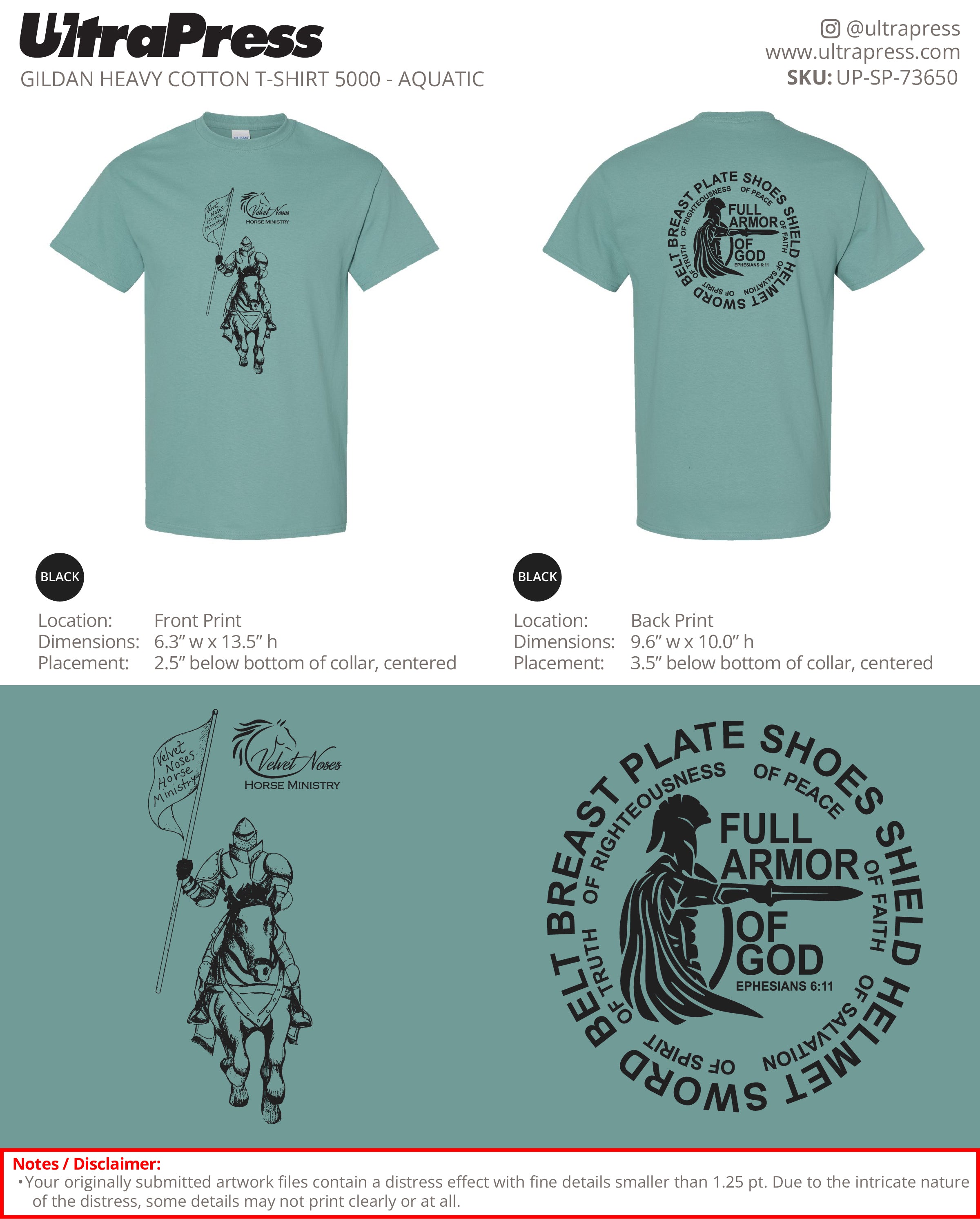 UP-SP-73650 Full Armor Of God - Libby Zaiser 50 Pieces Package (Bulk)