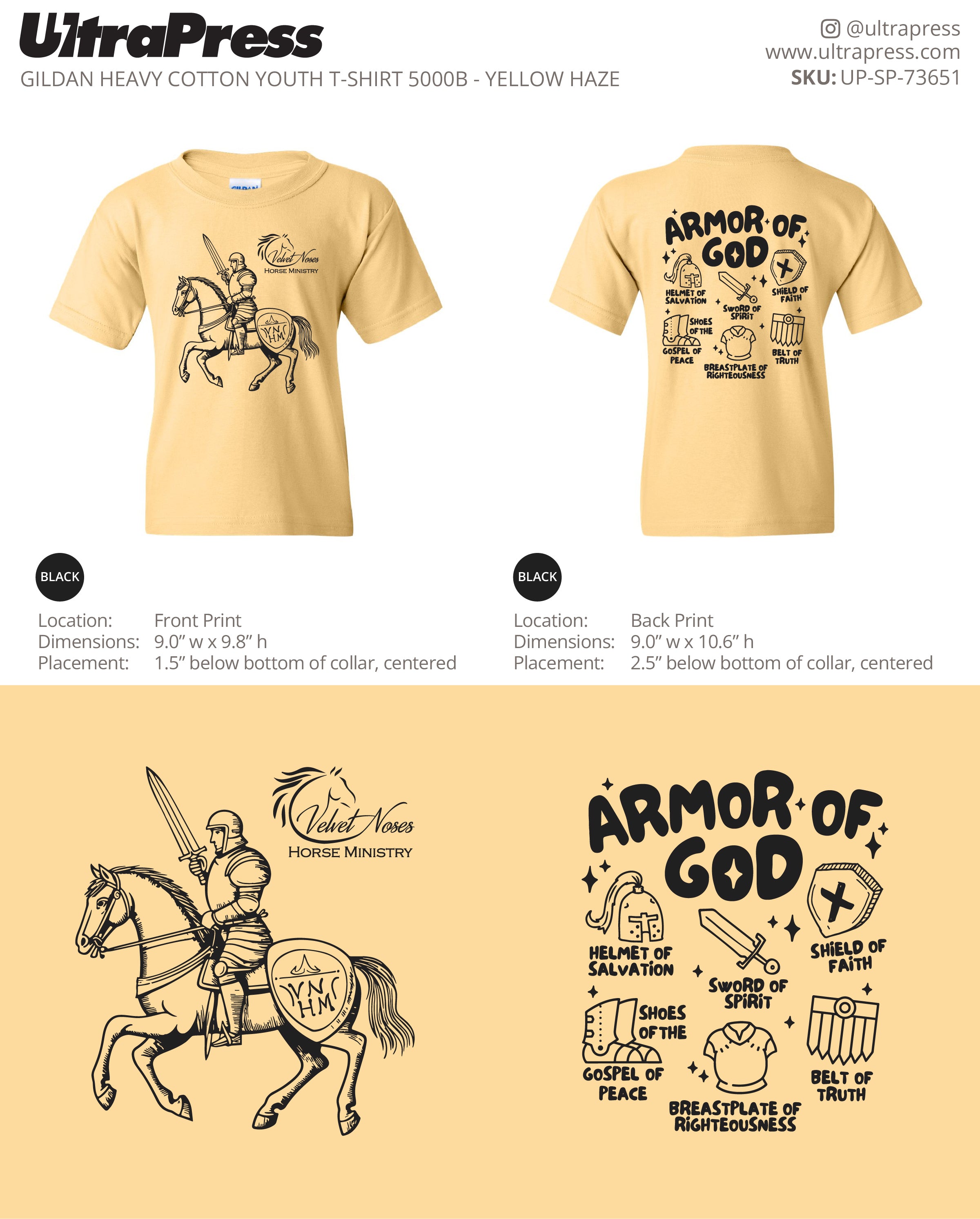 UP-SP-73651 Armor Of God - Libby Zaiser 50 Pieces Package (Bulk)