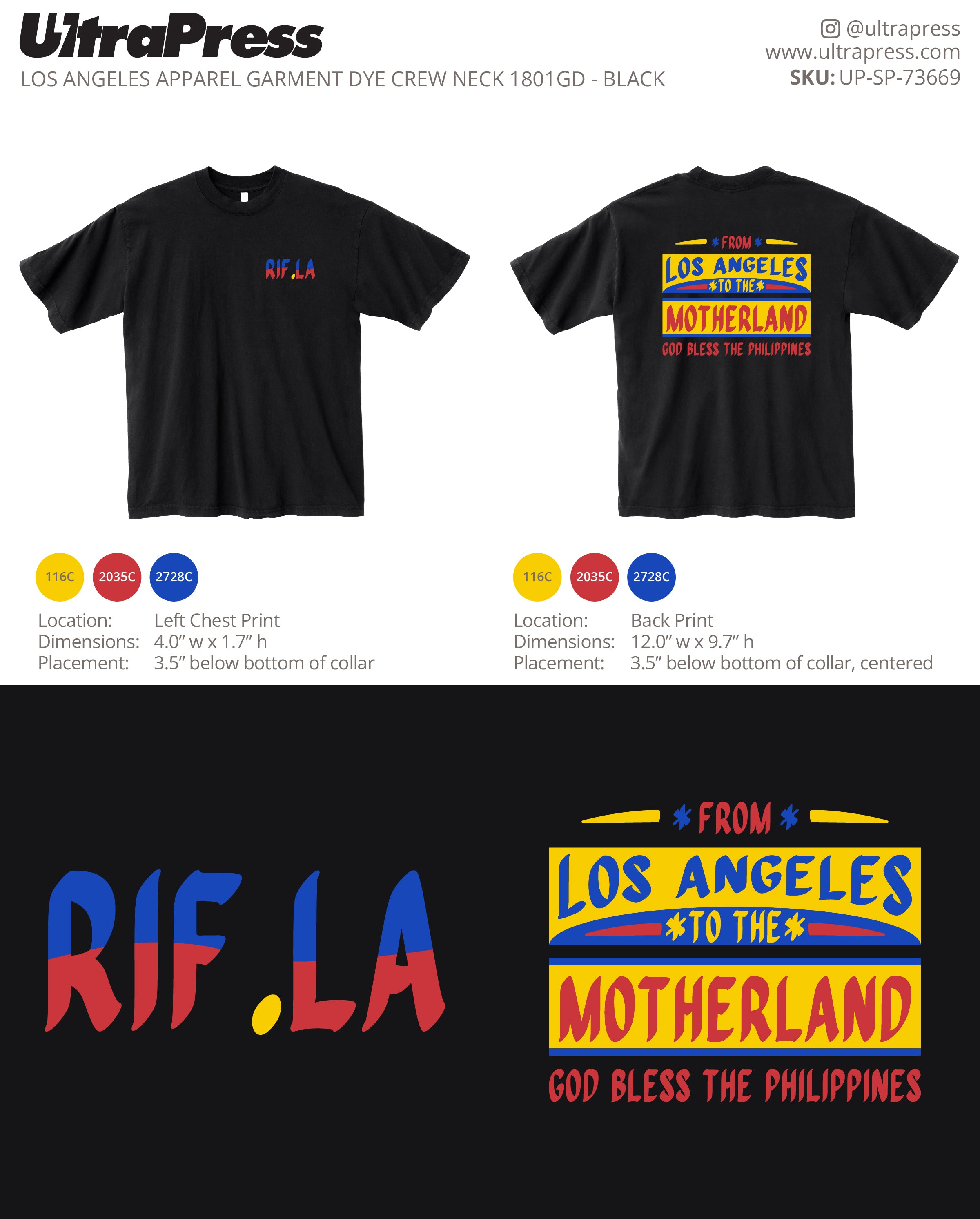 UP-SP-73669 RIF.LA Motherland 2025 144 Min Qty (Bulk - PRINT ONLY)