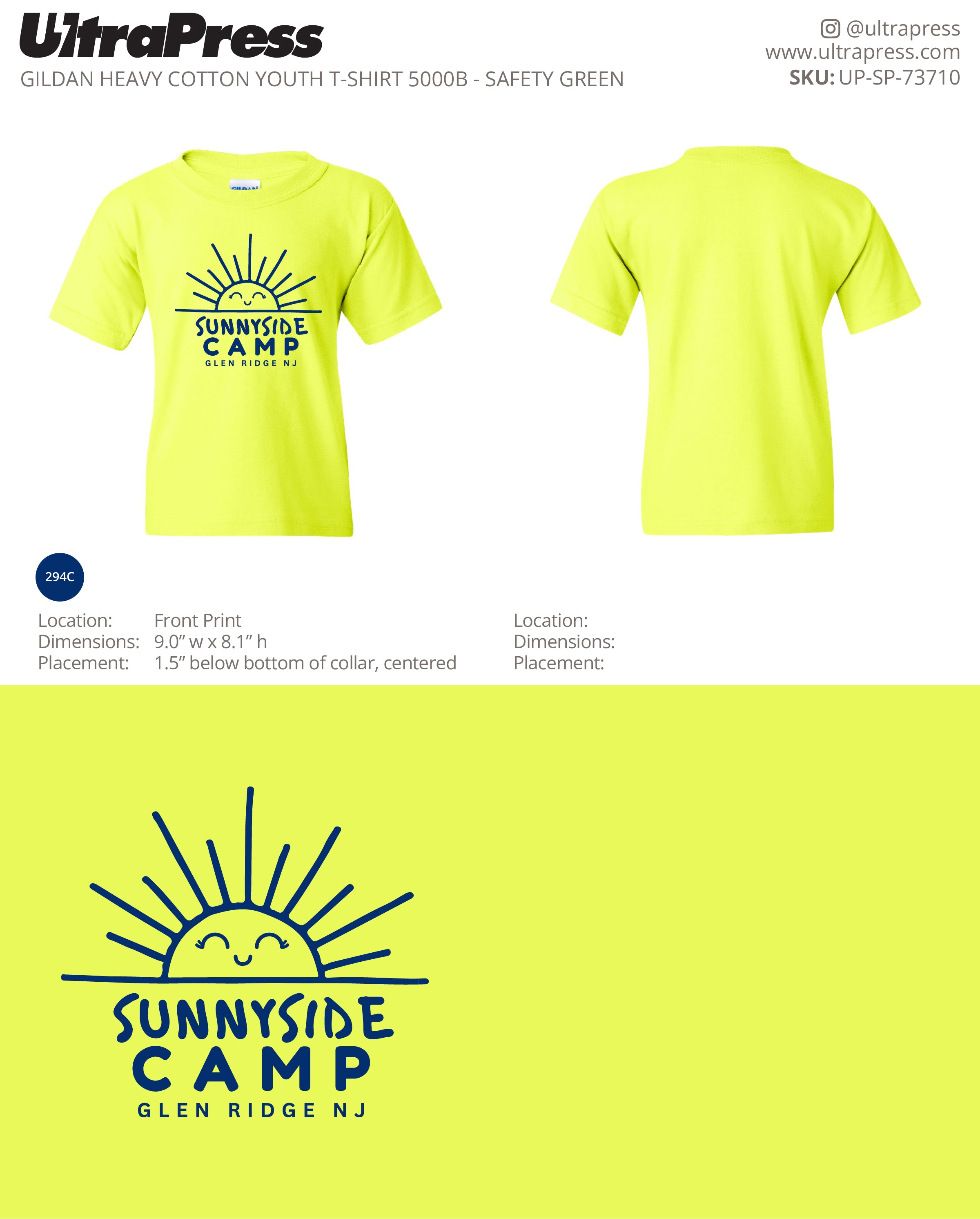 UP-SP-73710 Sunnyside Summer Camp - Julia Singh 100 Min Qty (Bulk)