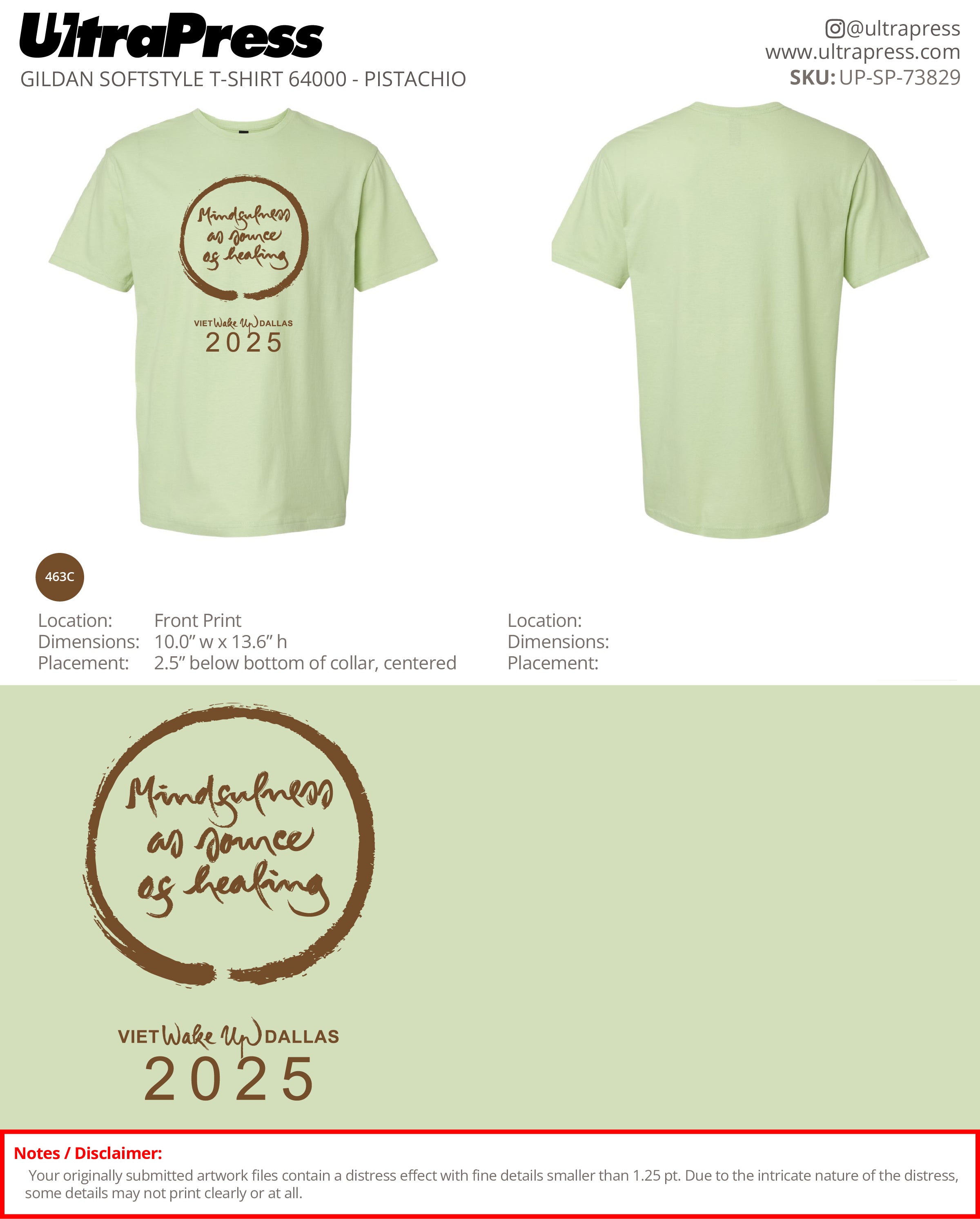 UP-SP-73829 Viet Wake Up Dallas - Ken Pham 100 Pieces Package (Bulk)